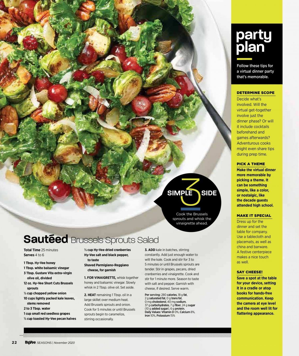 Hy-Vee (IA, IL, KS, MN, MO, NE, SD, WI) Weekly Ad Flyer November 1 to November 30