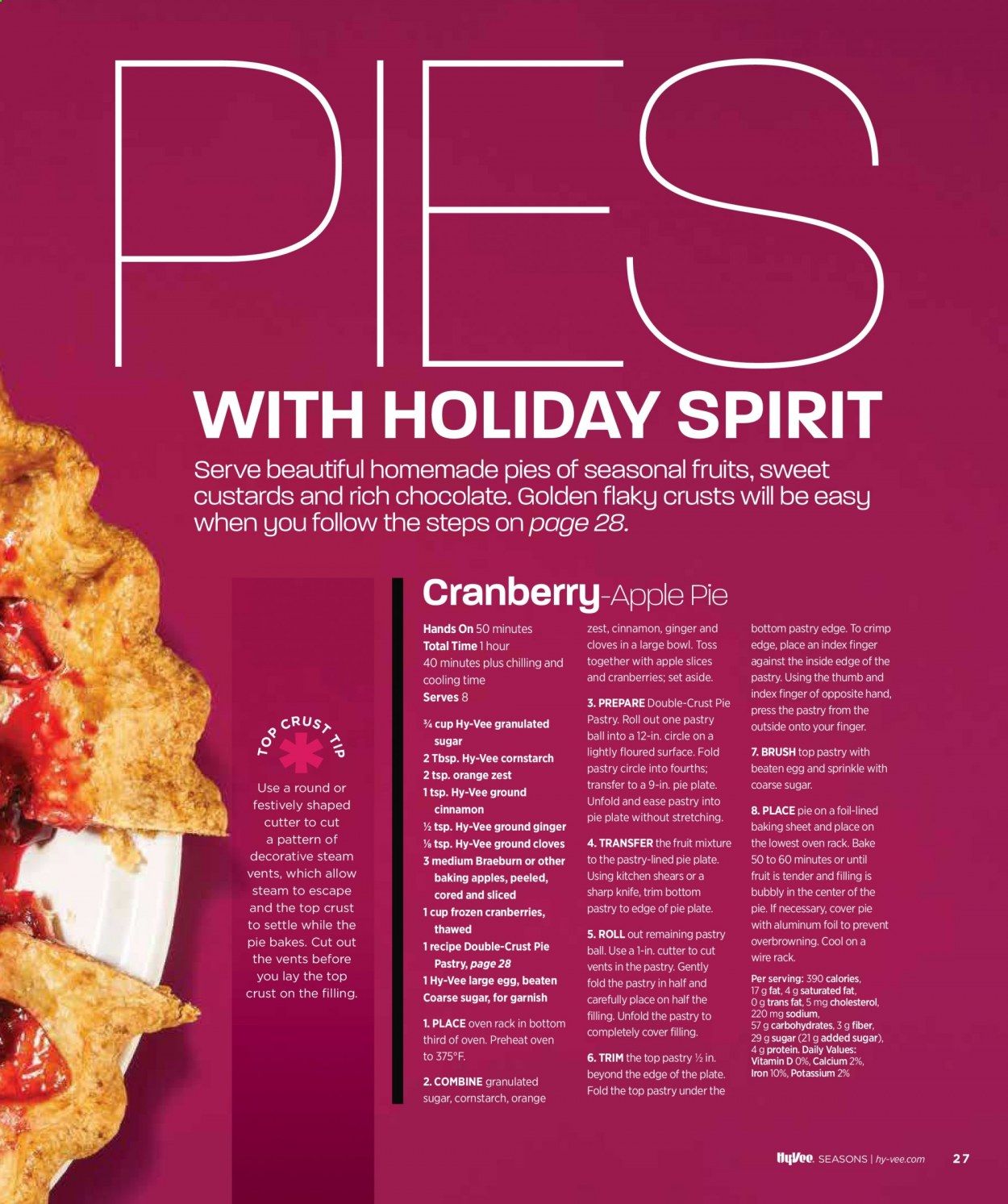 Hy-Vee (IA, IL, KS, MN, MO, NE, SD, WI) Weekly Ad Flyer November 1 to November 30