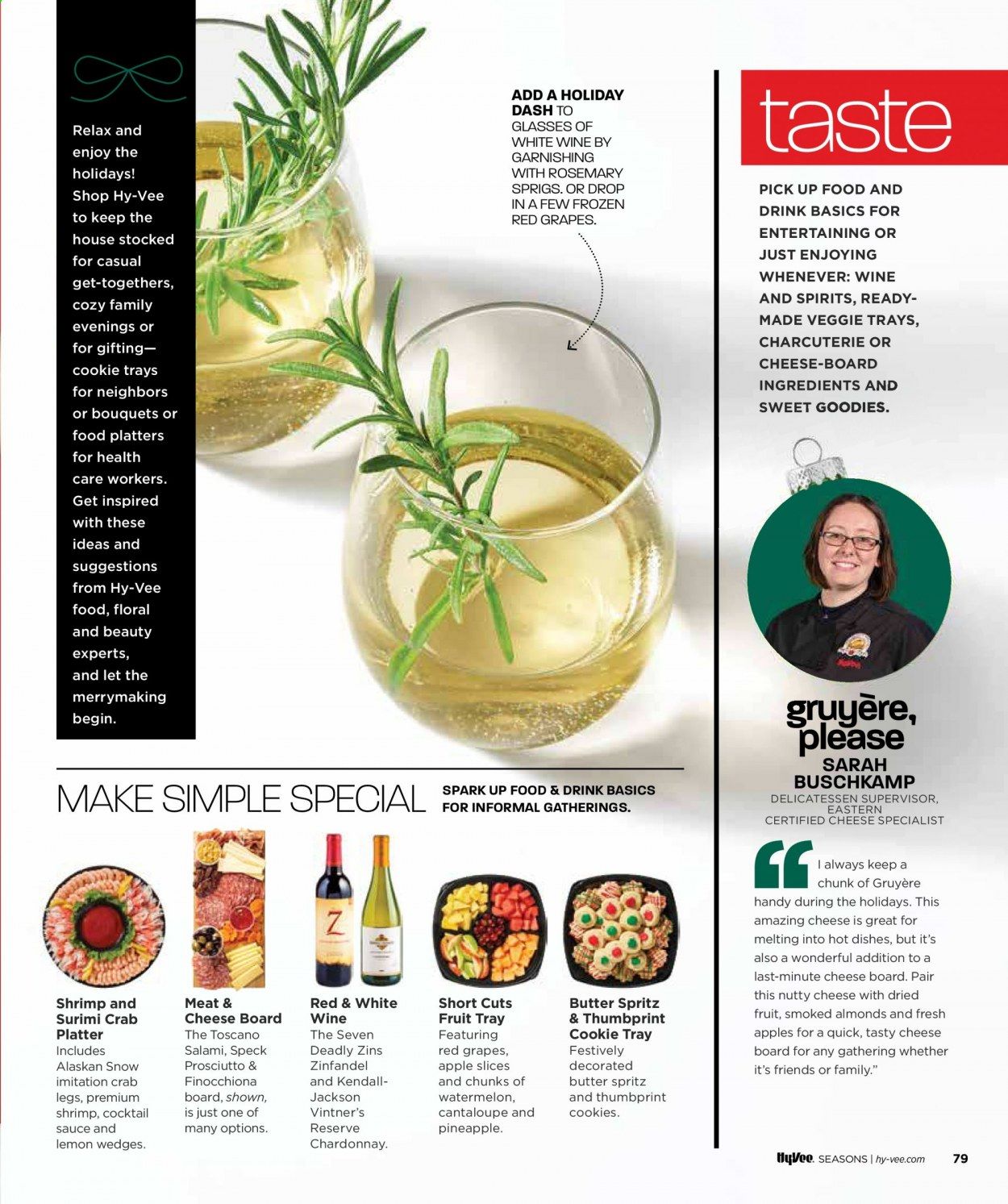 Hy-Vee (IA, IL, KS, MN, MO, NE, SD, WI) Weekly Ad Flyer November 1 to November 30