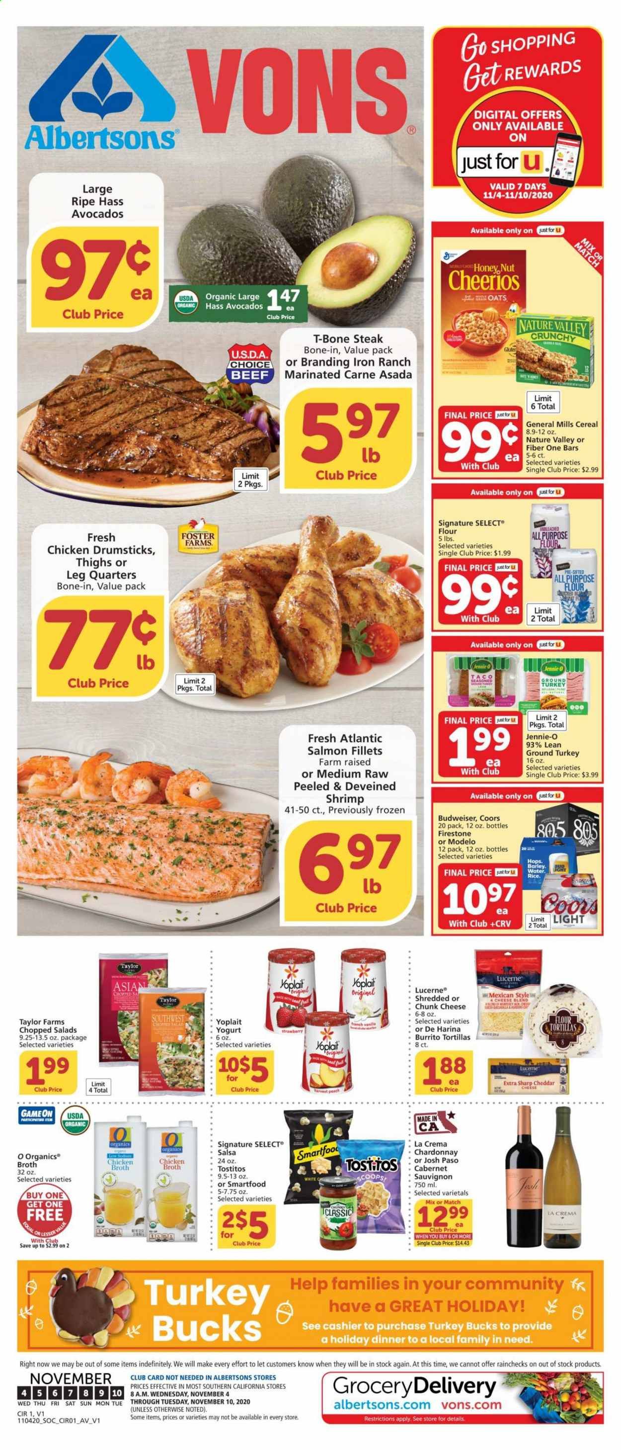 Vons (CA, NV) Weekly Ad Flyer November 4 to November 10