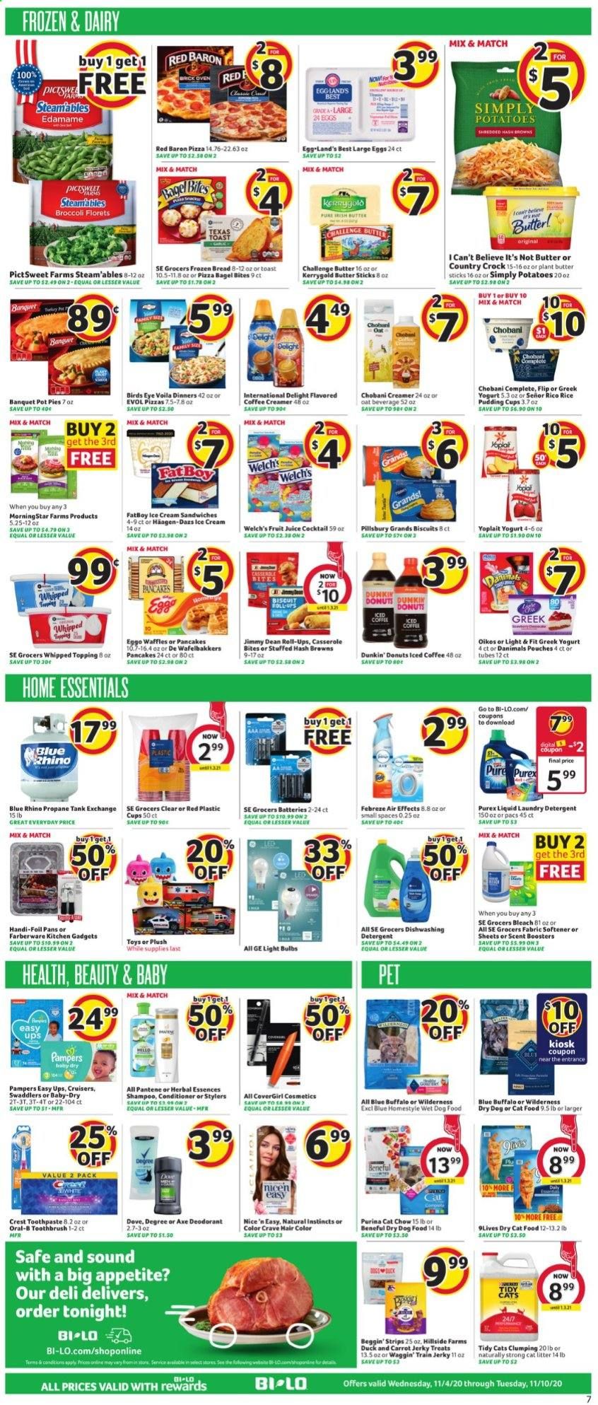 BI-LO Weekly Ad Flyer November 4 to November 10