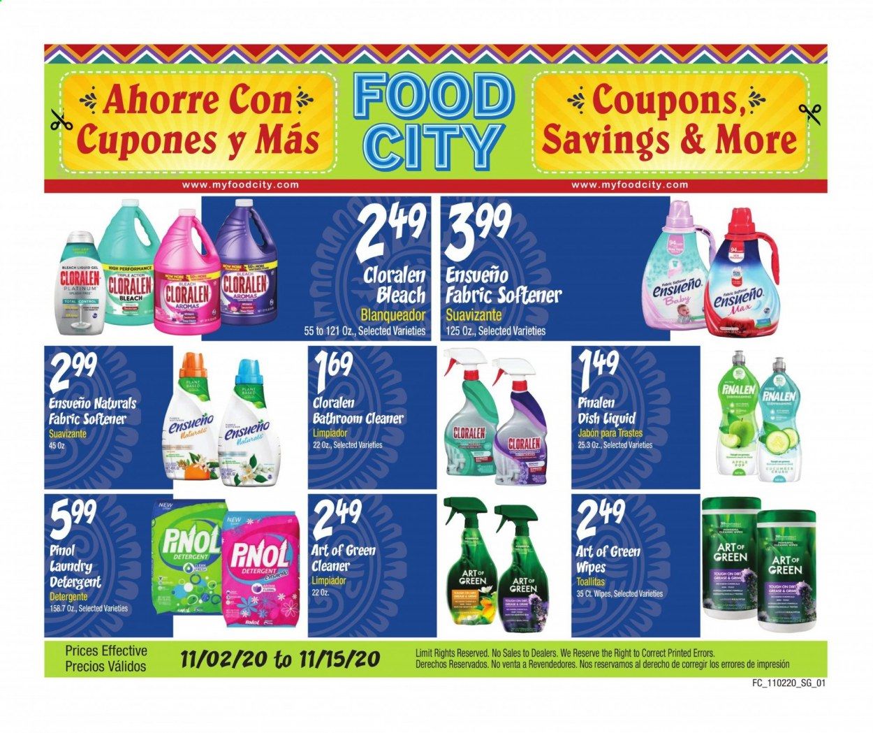 Food City Weekly Ad Flyer November 2 to November 15
