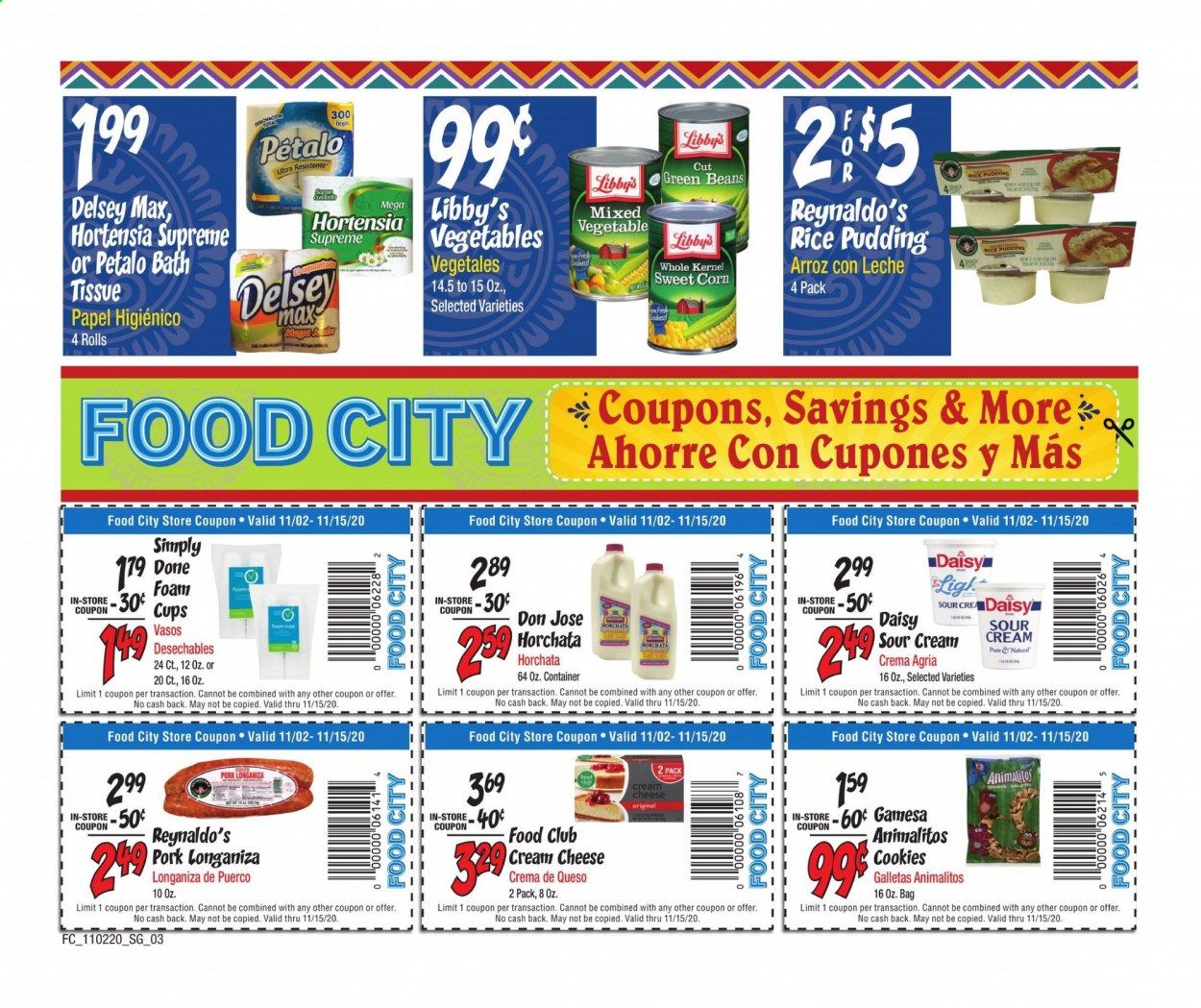 Food City Weekly Ad Flyer November 2 to November 15
