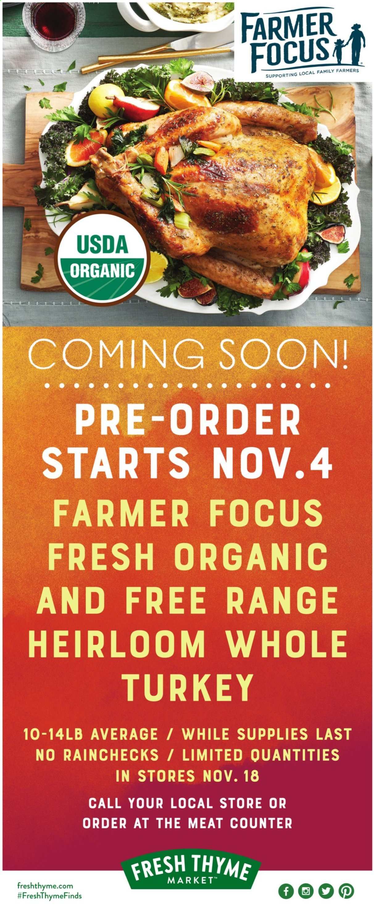 Fresh Thyme Weekly Ad Flyer November 4 to November 10