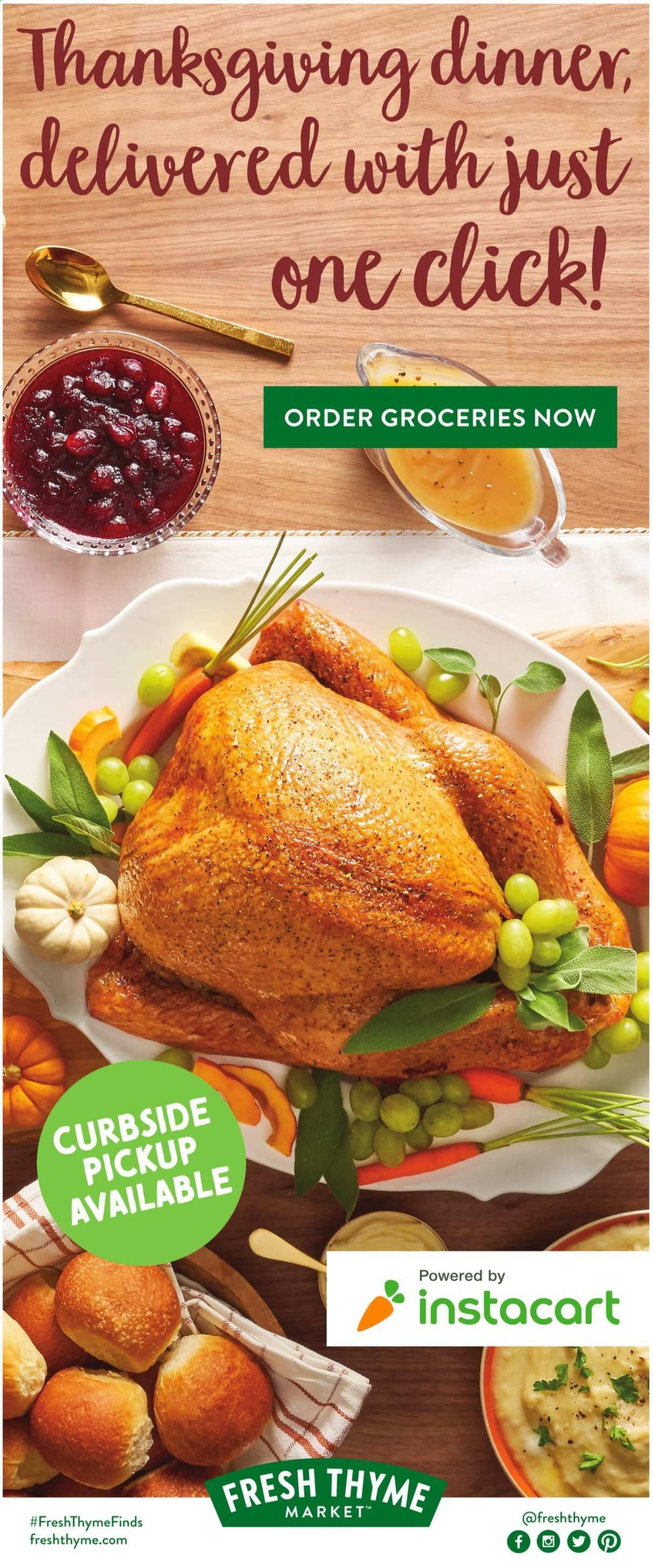 Fresh Thyme Weekly Ad Flyer November 4 to November 10