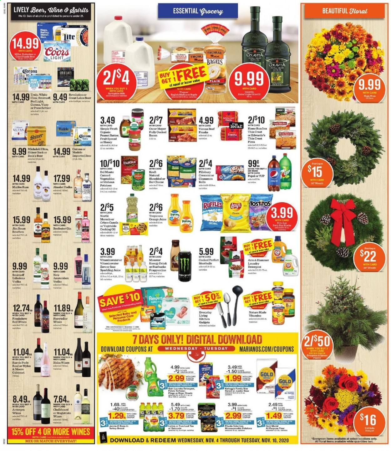 Mariano’s Weekly Ad Flyer November 4 to November 10