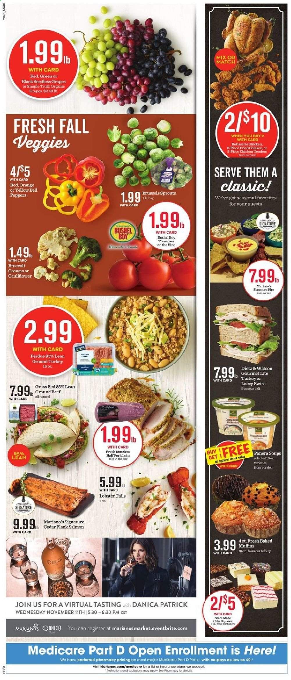 Mariano’s Weekly Ad Flyer November 4 to November 10