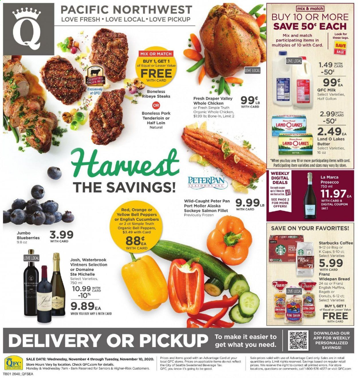 QFC Weekly Ad Flyer November 4 to November 10