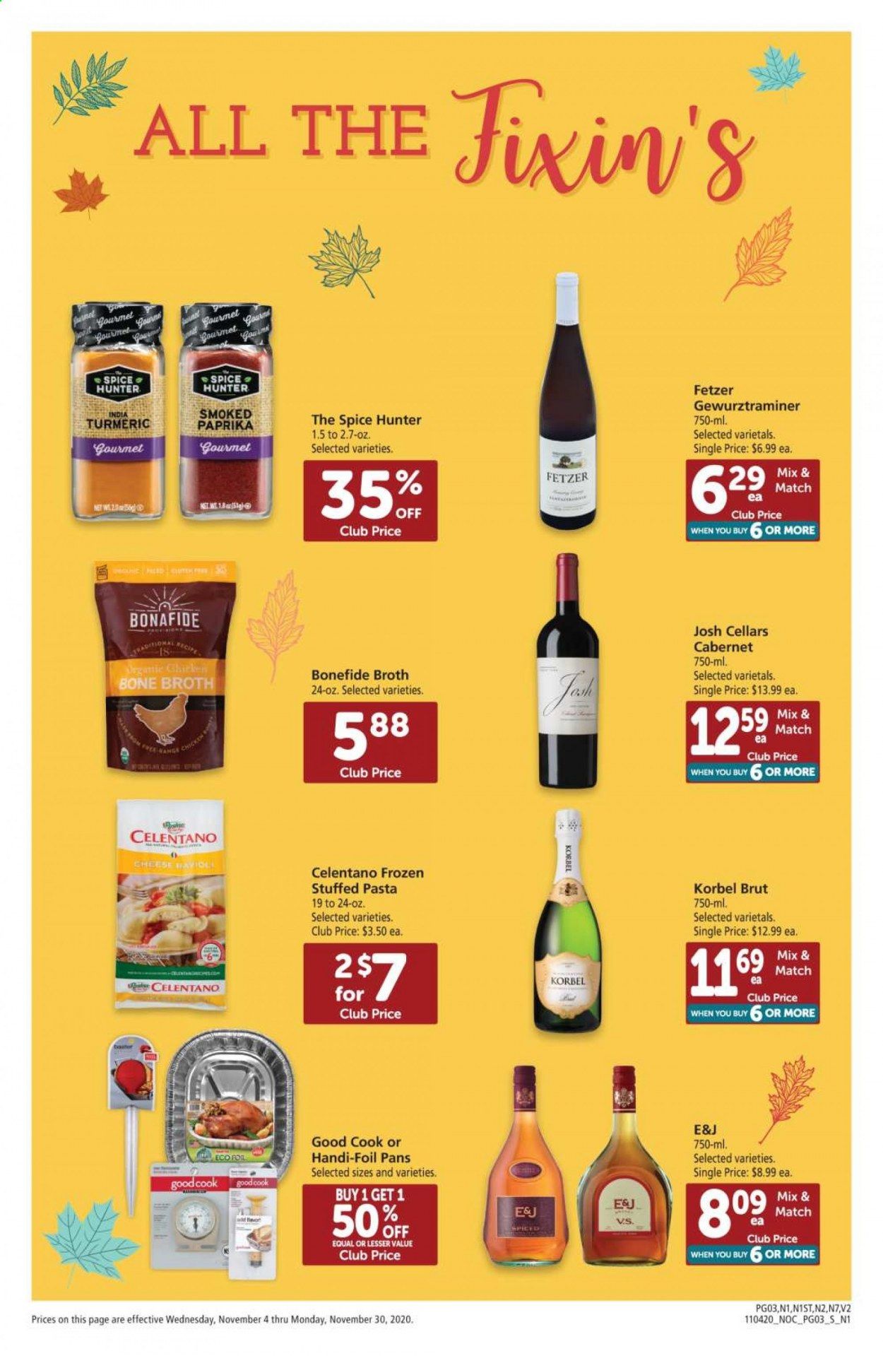 Safeway Weekly Ad Flyer November 4 to November 30