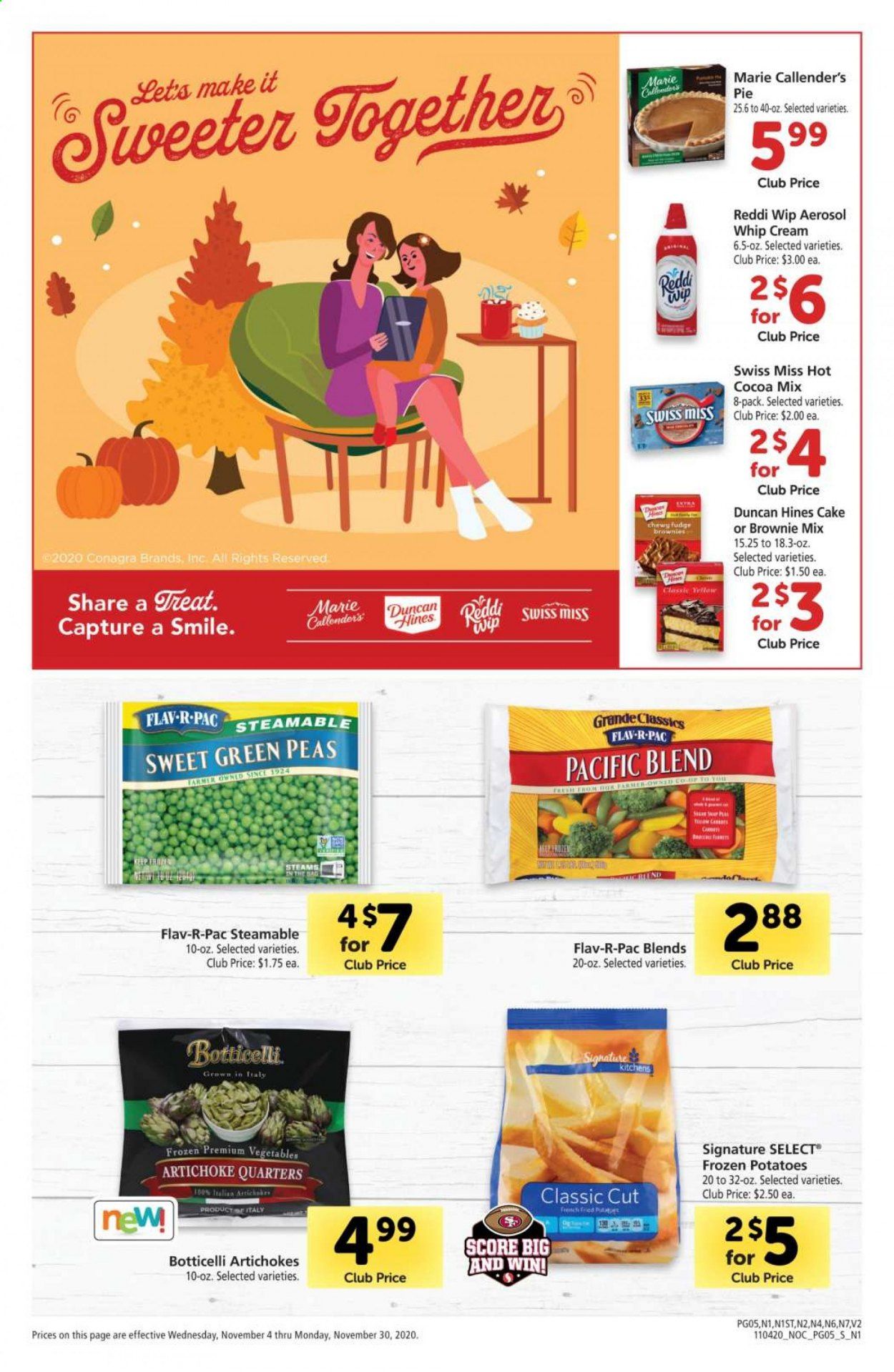 Safeway Weekly Ad Flyer November 4 to November 30