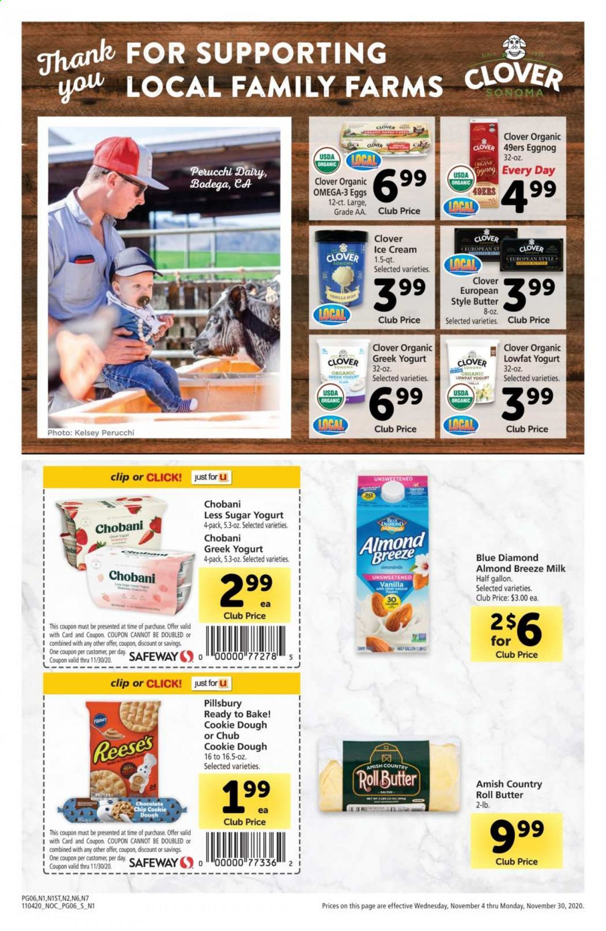 Safeway Weekly Ad Flyer November 4 to November 30