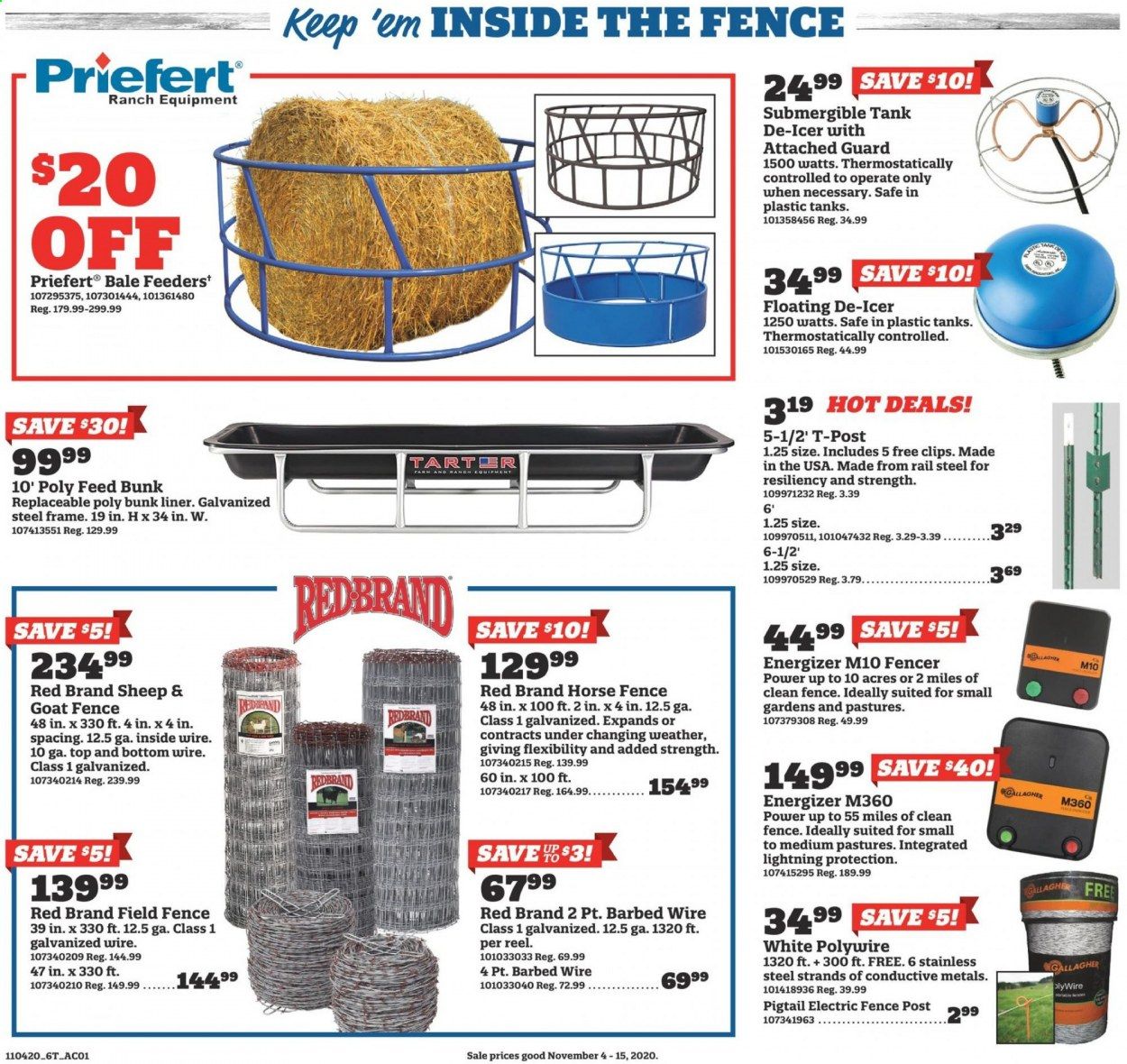 Orscheln Farm and Home Weekly Ad Flyer November 4 to November 15