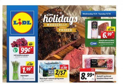 Lidl Weekly Ad Flyer November 4 to November 10