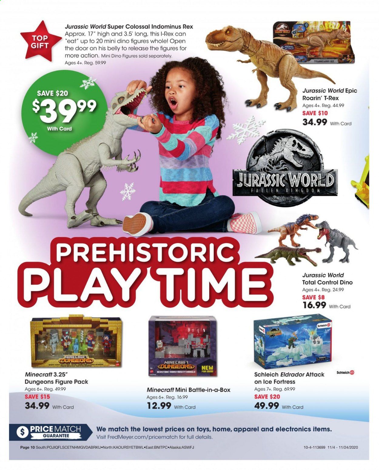 Fred Meyer (DC, DE, NJ, NY, PA, VA) Weekly Ad Flyer November 4 to November 24