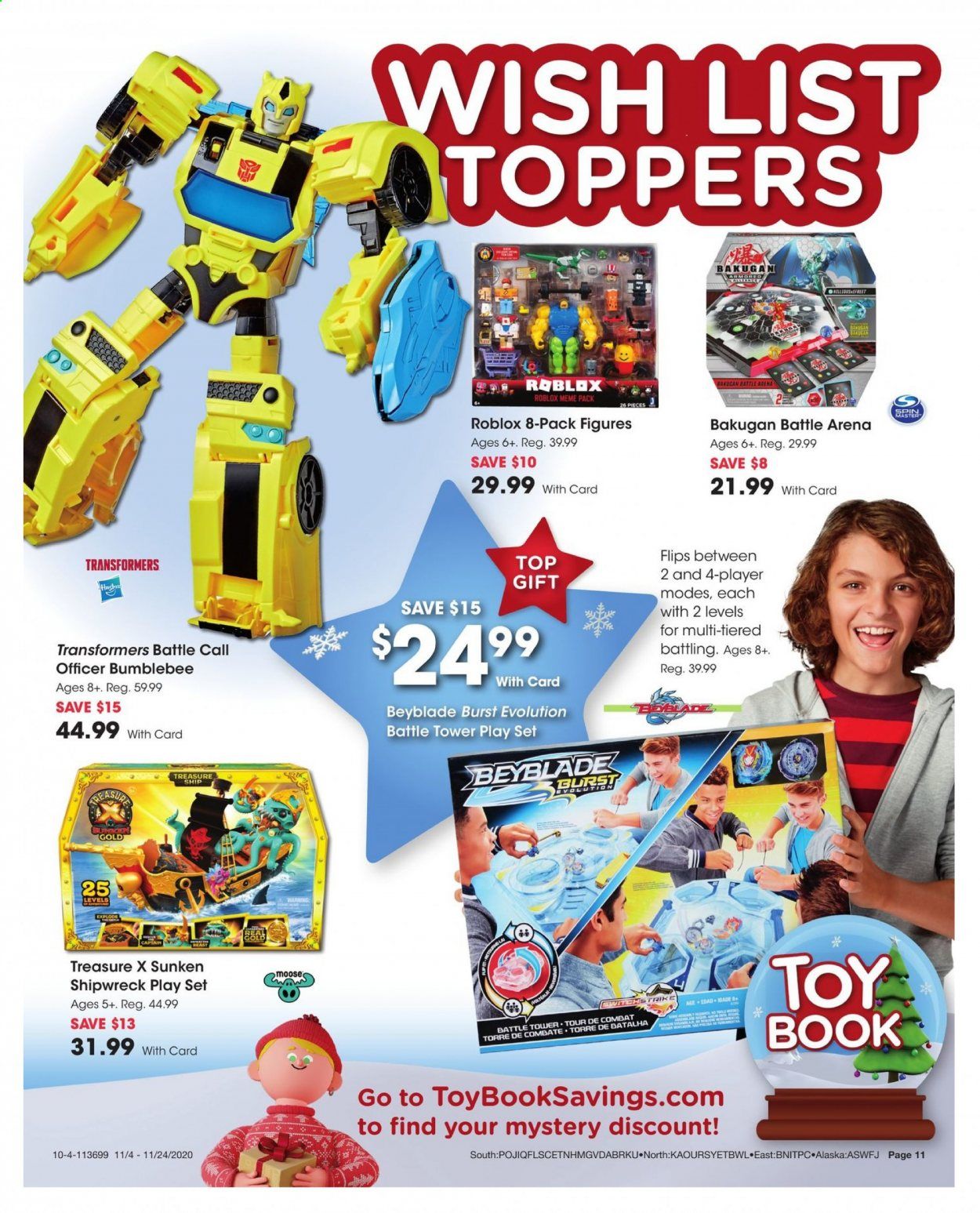 Fred Meyer (DC, DE, NJ, NY, PA, VA) Weekly Ad Flyer November 4 to November 24