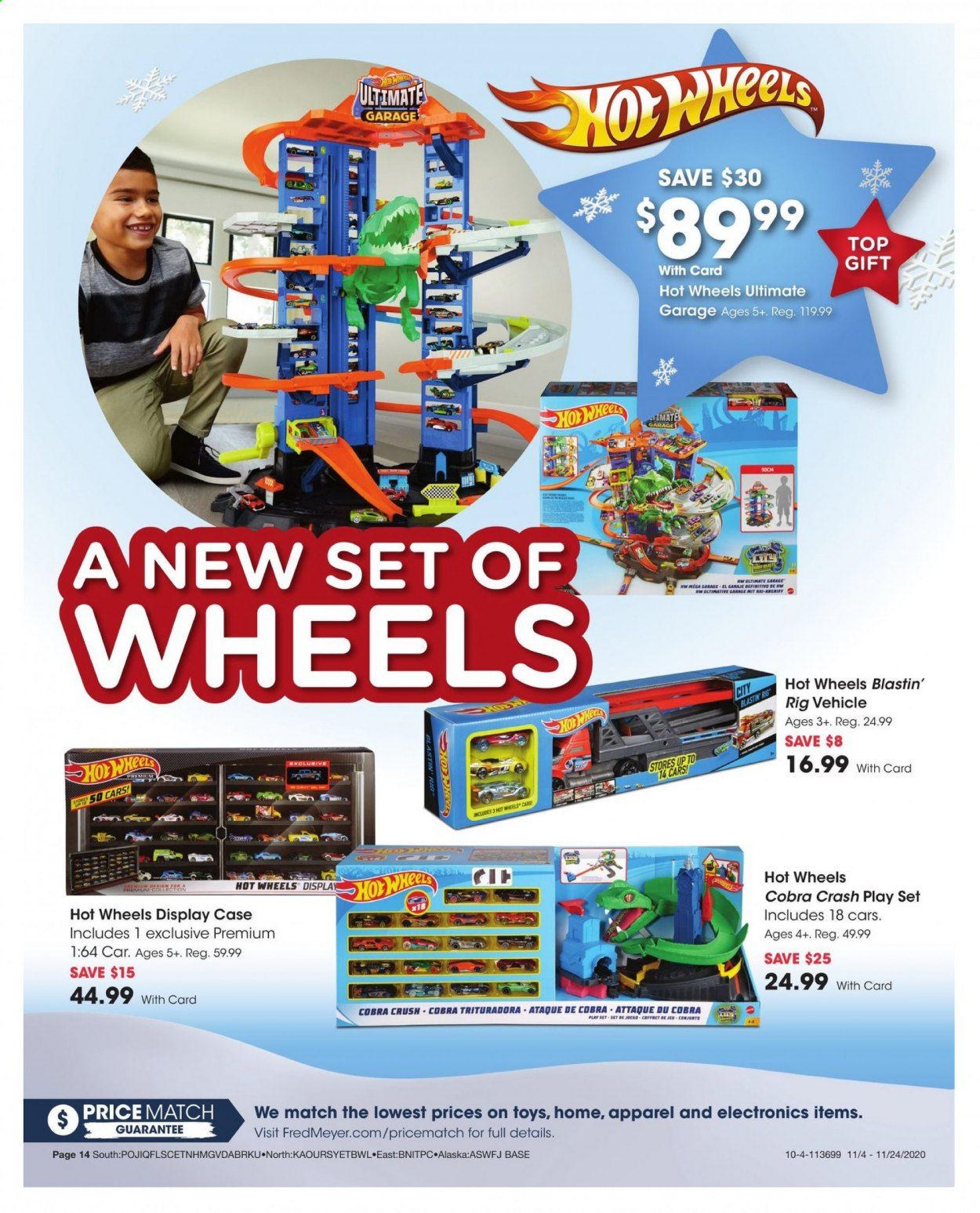 Fred Meyer (DC, DE, NJ, NY, PA, VA) Weekly Ad Flyer November 4 to November 24