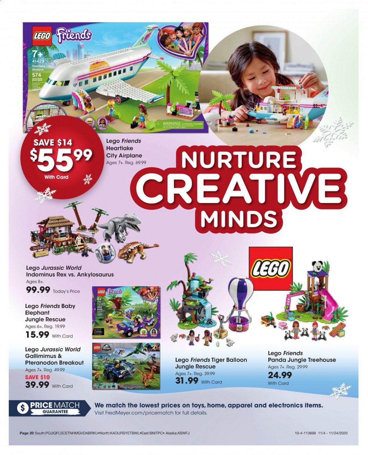 Fred Meyer (DC, DE, NJ, NY, PA, VA) Weekly Ad Flyer November 4 to November 24