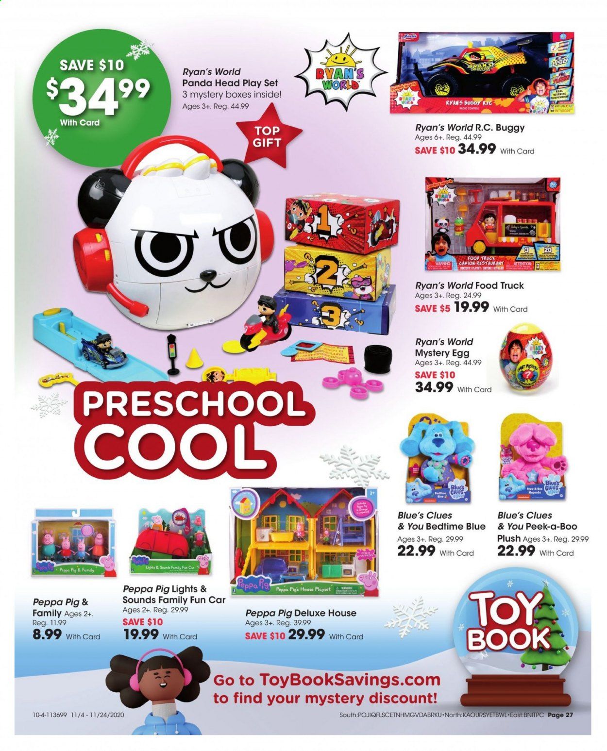 Fred Meyer (DC, DE, NJ, NY, PA, VA) Weekly Ad Flyer November 4 to November 24