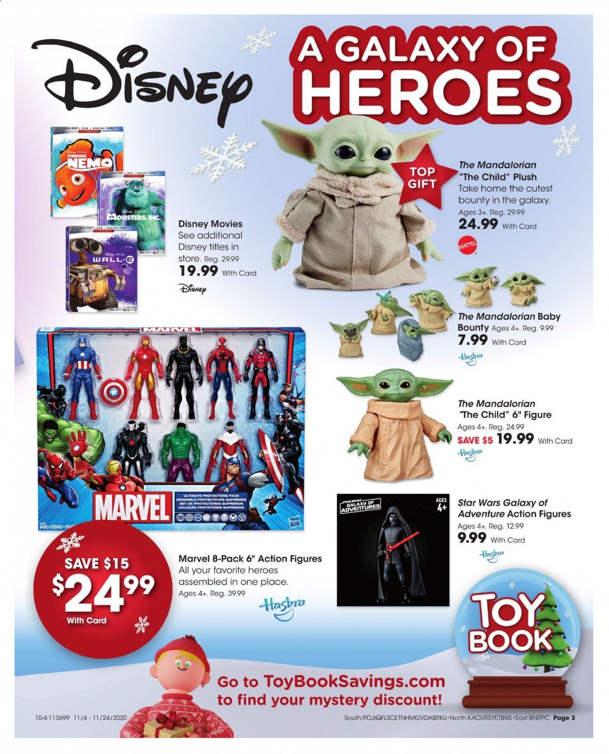 Fred Meyer (DC, DE, NJ, NY, PA, VA) Weekly Ad Flyer November 4 to November 24