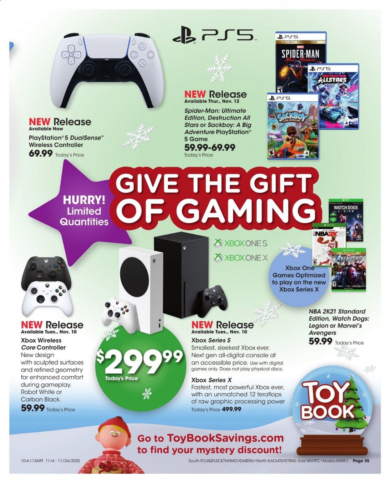 Fred Meyer (DC, DE, NJ, NY, PA, VA) Weekly Ad Flyer November 4 to November 24