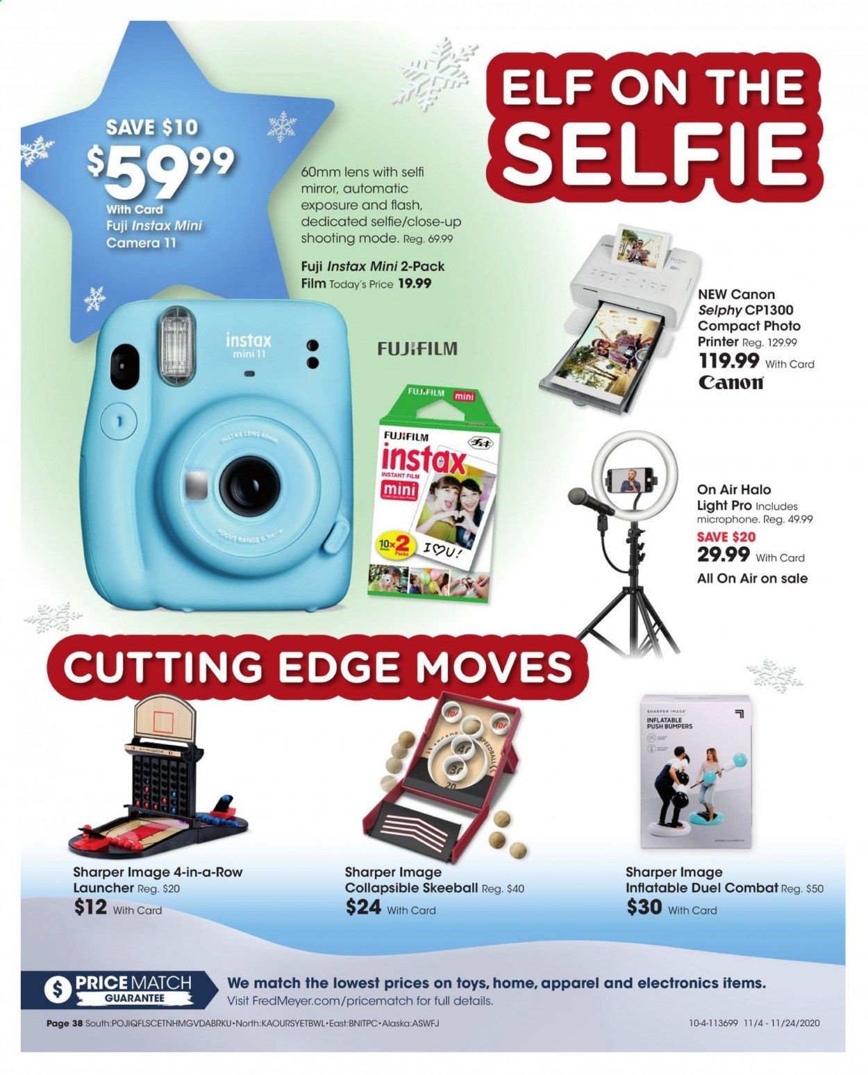 Fred Meyer (DC, DE, NJ, NY, PA, VA) Weekly Ad Flyer November 4 to November 24