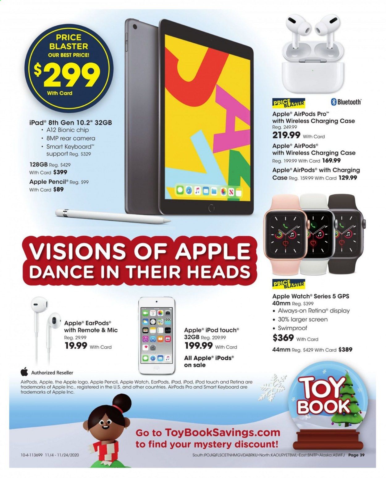 Fred Meyer (DC, DE, NJ, NY, PA, VA) Weekly Ad Flyer November 4 to November 24
