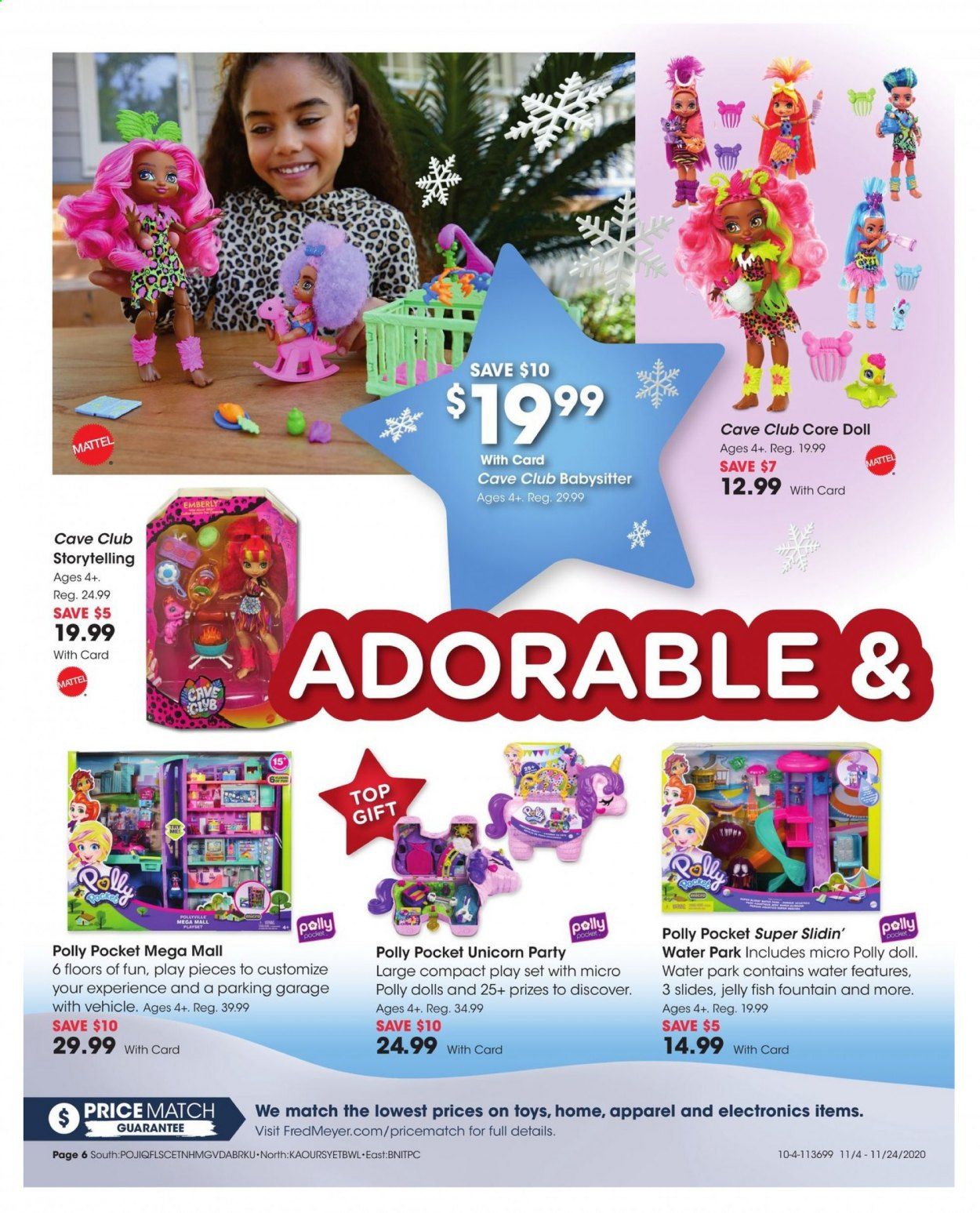 Fred Meyer (DC, DE, NJ, NY, PA, VA) Weekly Ad Flyer November 4 to November 24