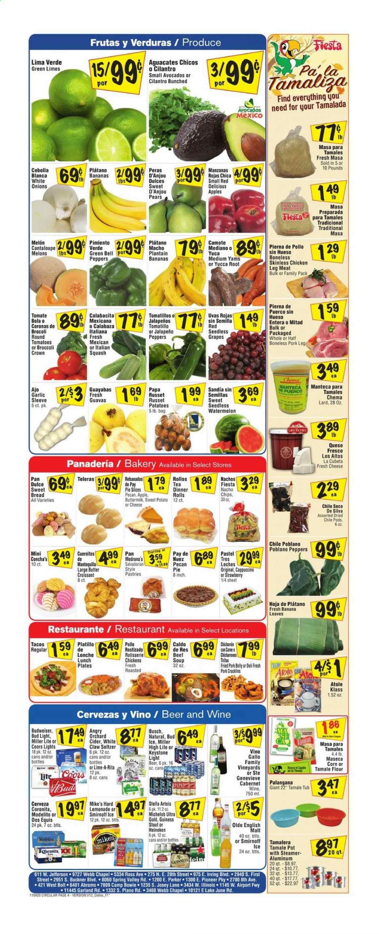 Fiesta Mart (TX) Weekly Ad Flyer November 4 to November 10