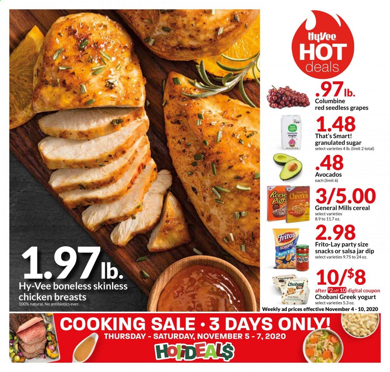 Hy-Vee (IA, IL, KS, MN, MO, NE, SD, WI) Weekly Ad Flyer November 4 to November 10