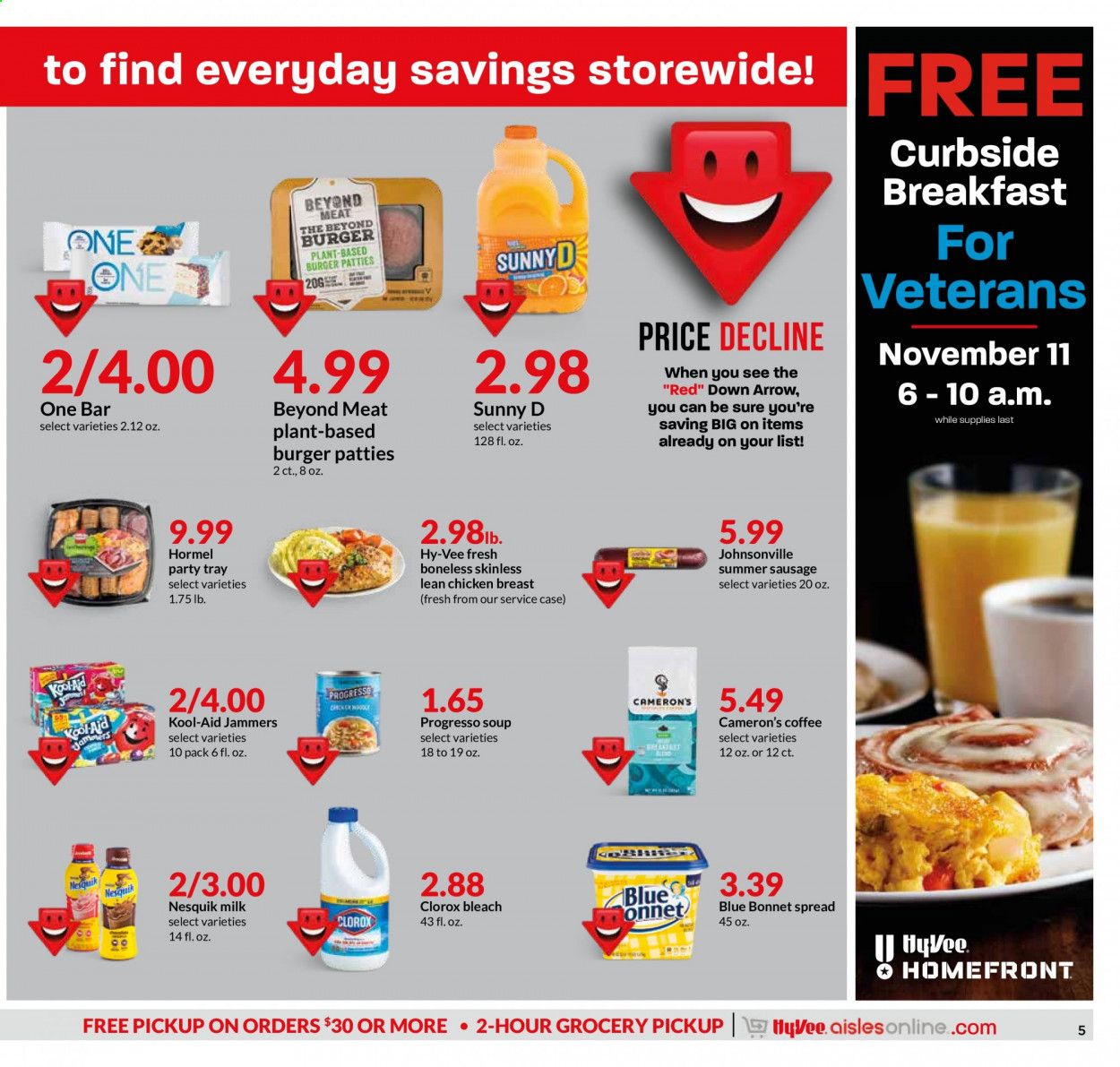 Hy-Vee (IA, IL, KS, MN, MO, NE, SD, WI) Weekly Ad Flyer November 4 to November 10