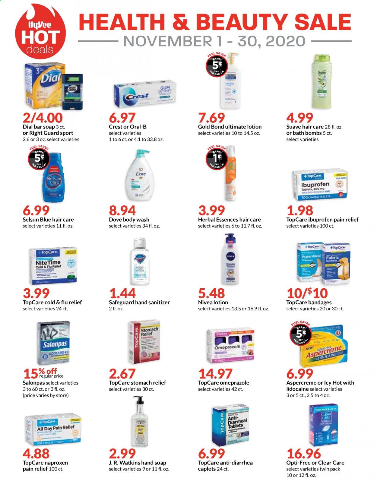 Hy-Vee (IA, IL, KS, MN, MO, NE, SD, WI) Weekly Ad Flyer November 4 to November 11