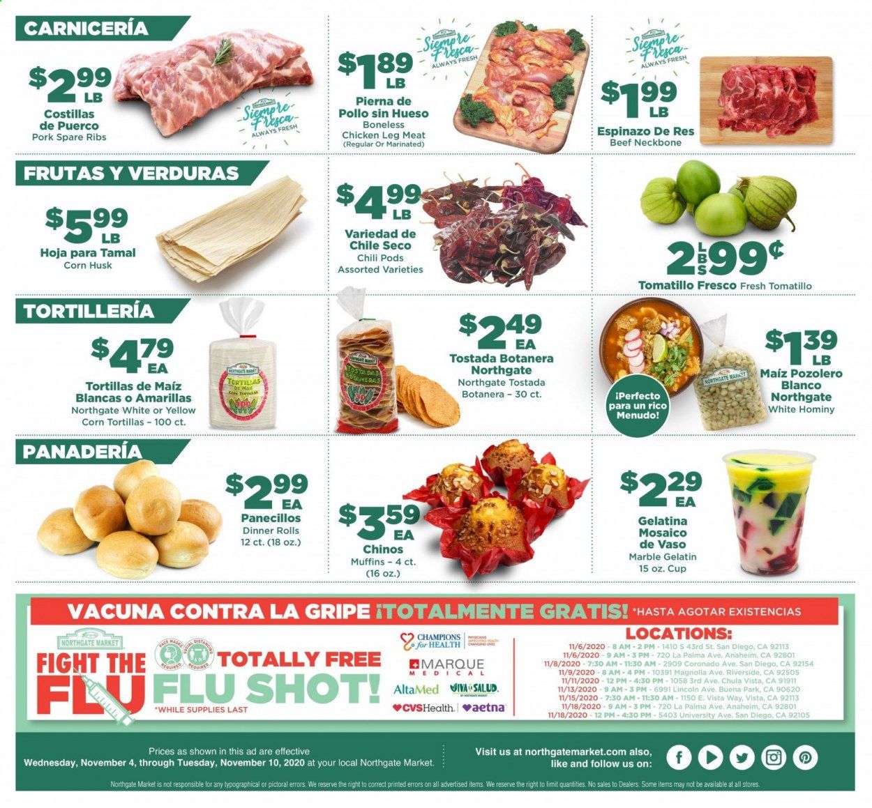 Northgate Market (CA) Weekly Ad Flyer November 4 to November 10
