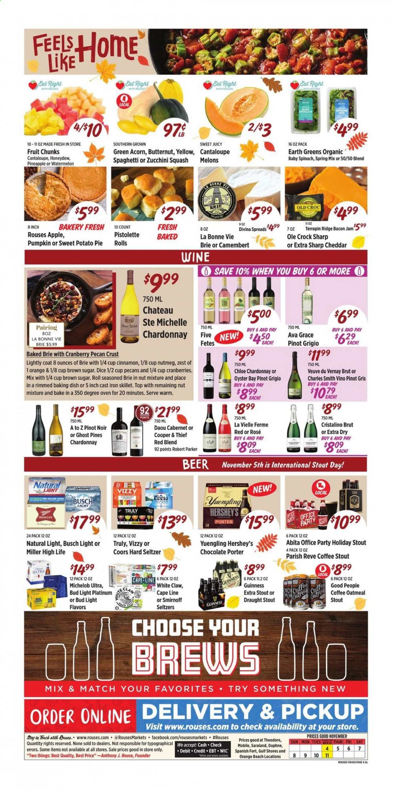Rouses Markets (AL, LA, MS) Weekly Ad Flyer November 4 to November 11