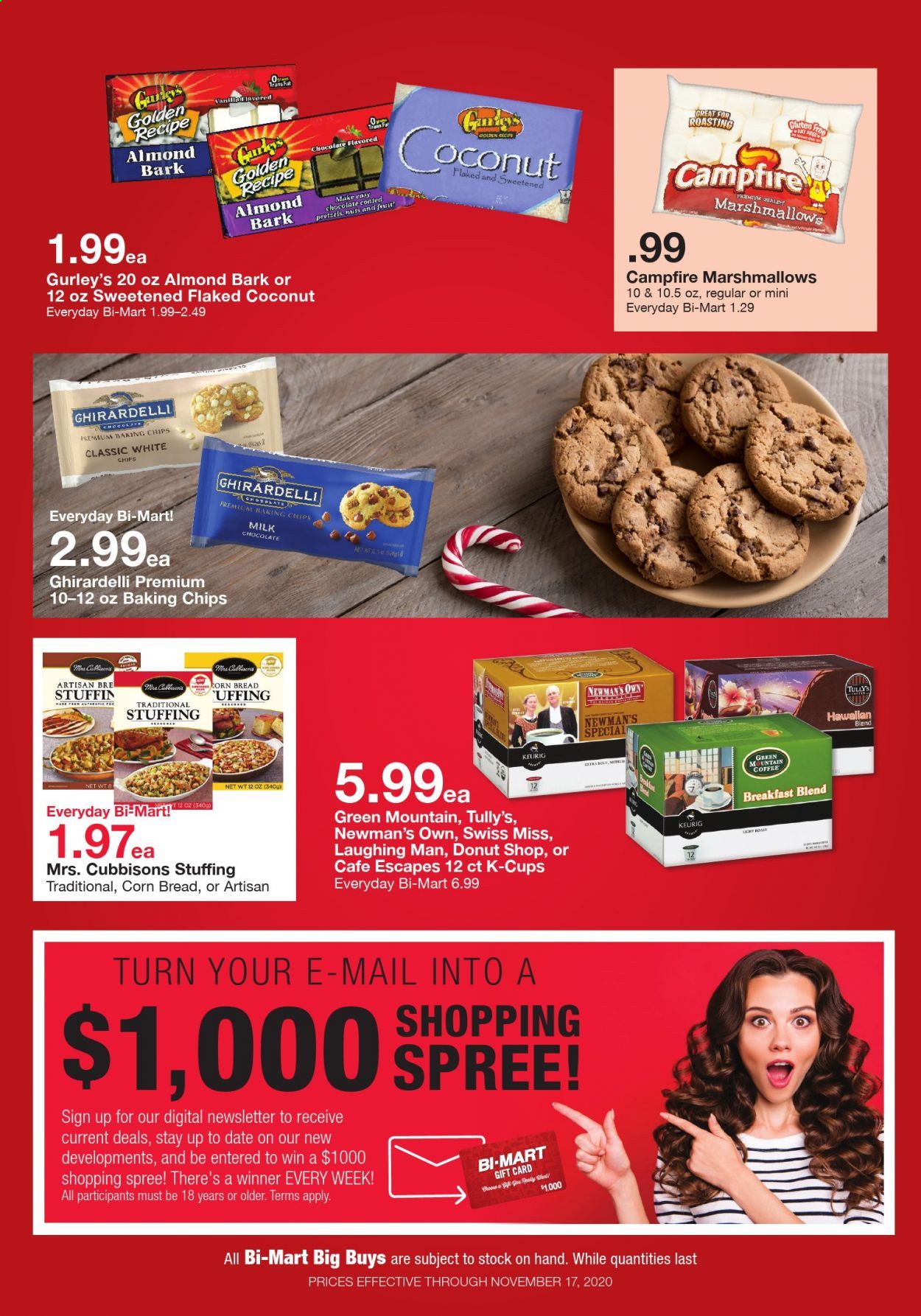 Bi-Mart Weekly Ad Flyer November 4 to November 17