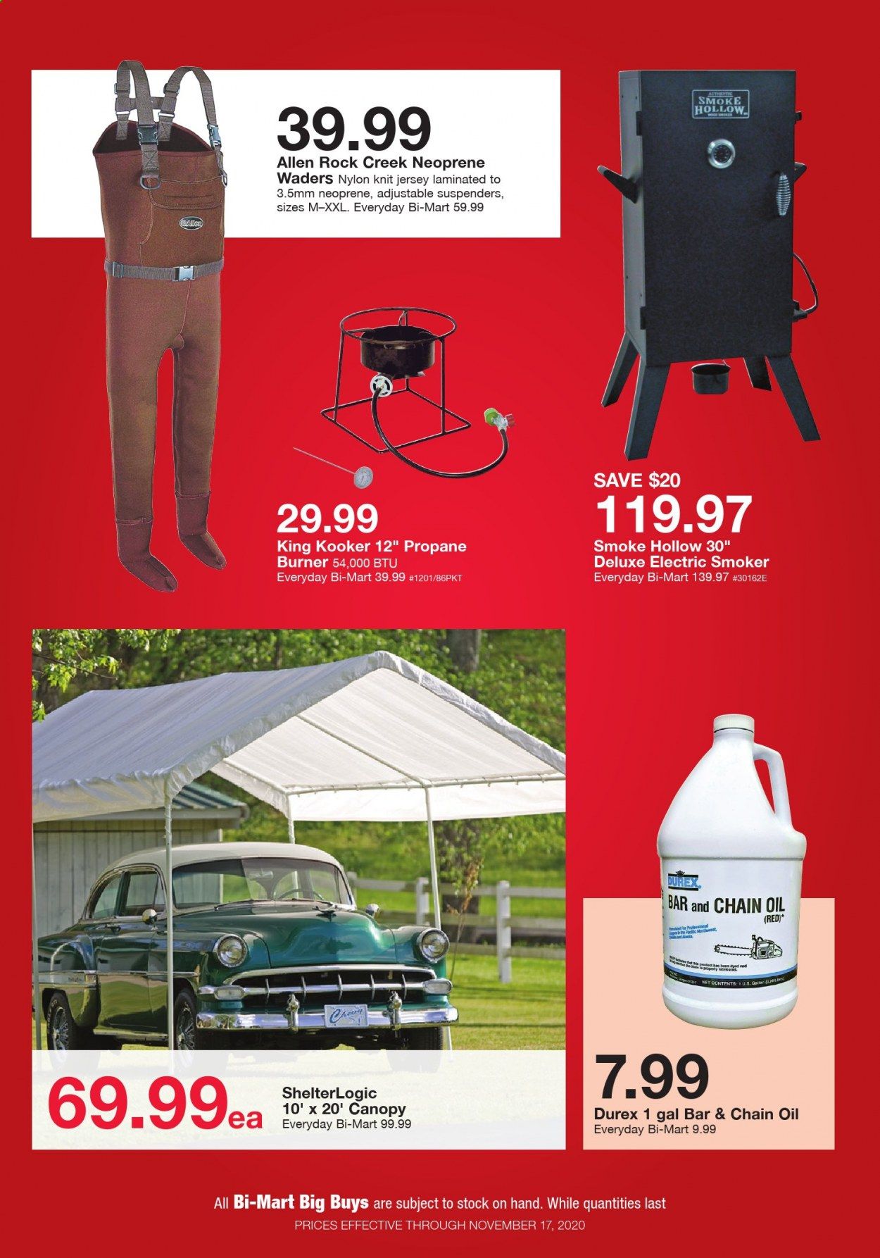 Bi-Mart Weekly Ad Flyer November 4 to November 17