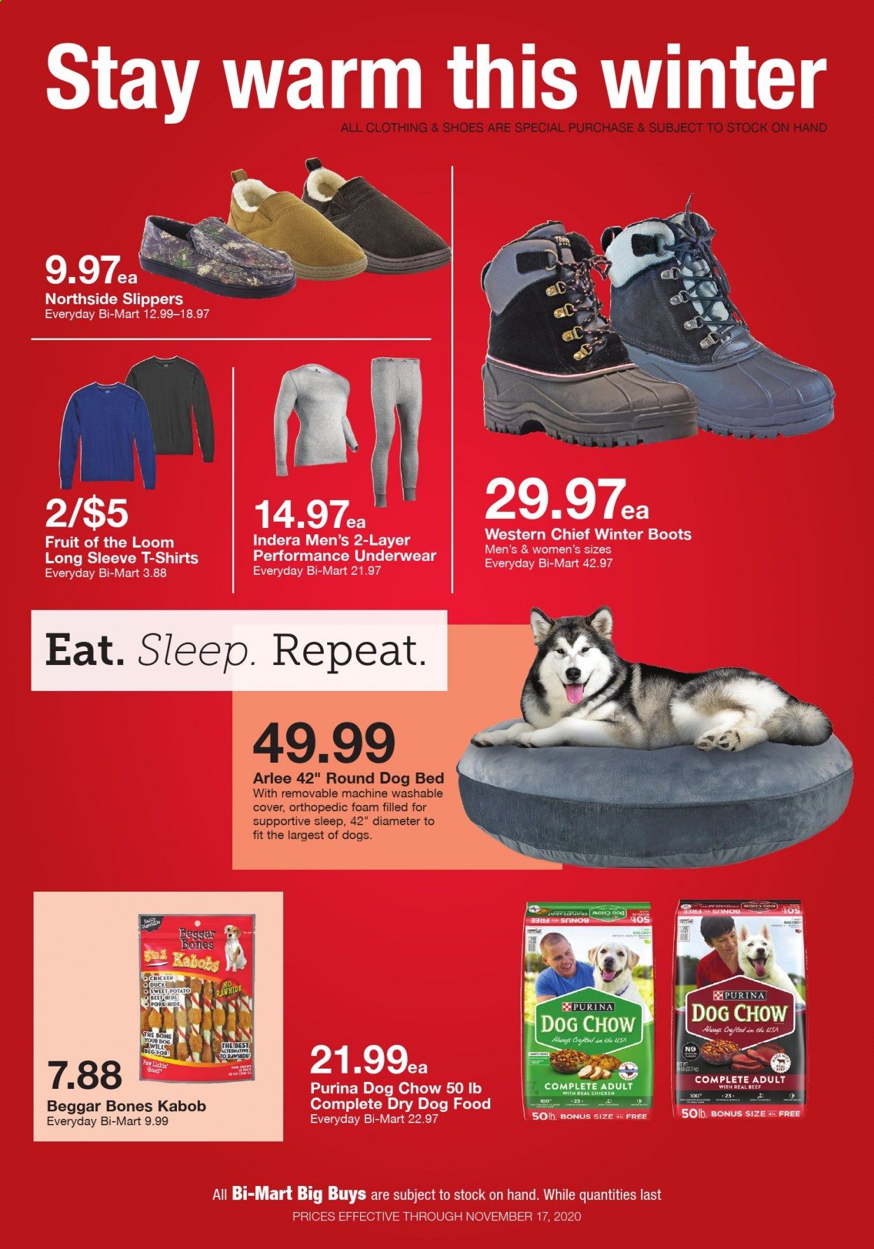 Bi-Mart Weekly Ad Flyer November 4 to November 17
