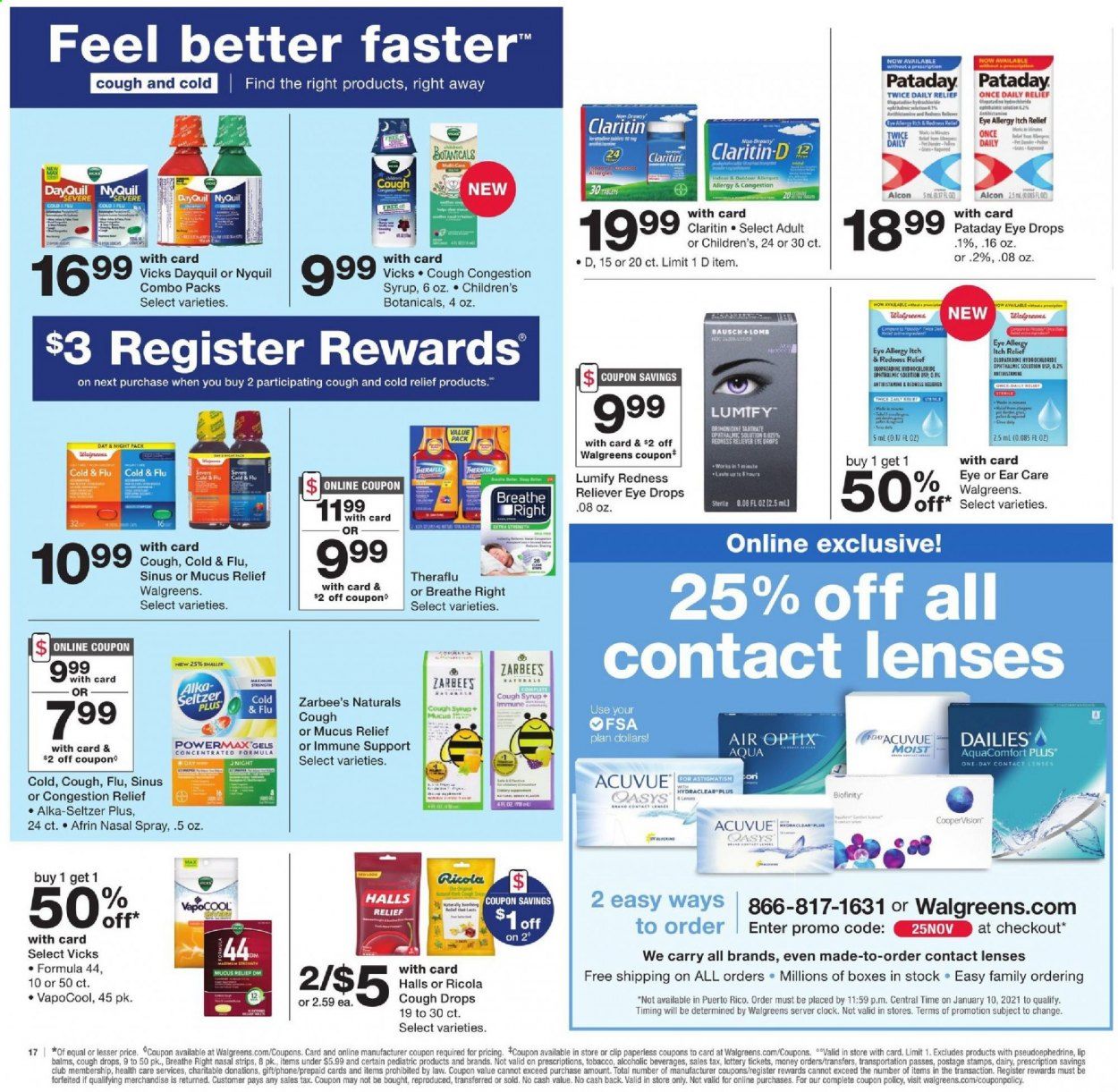 Walgreens Weekly Ad Flyer November 8 to November 14