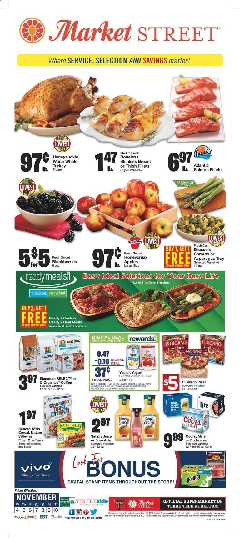 Market Street (NM, TX) Weekly Ad Flyer November 4 to November 10