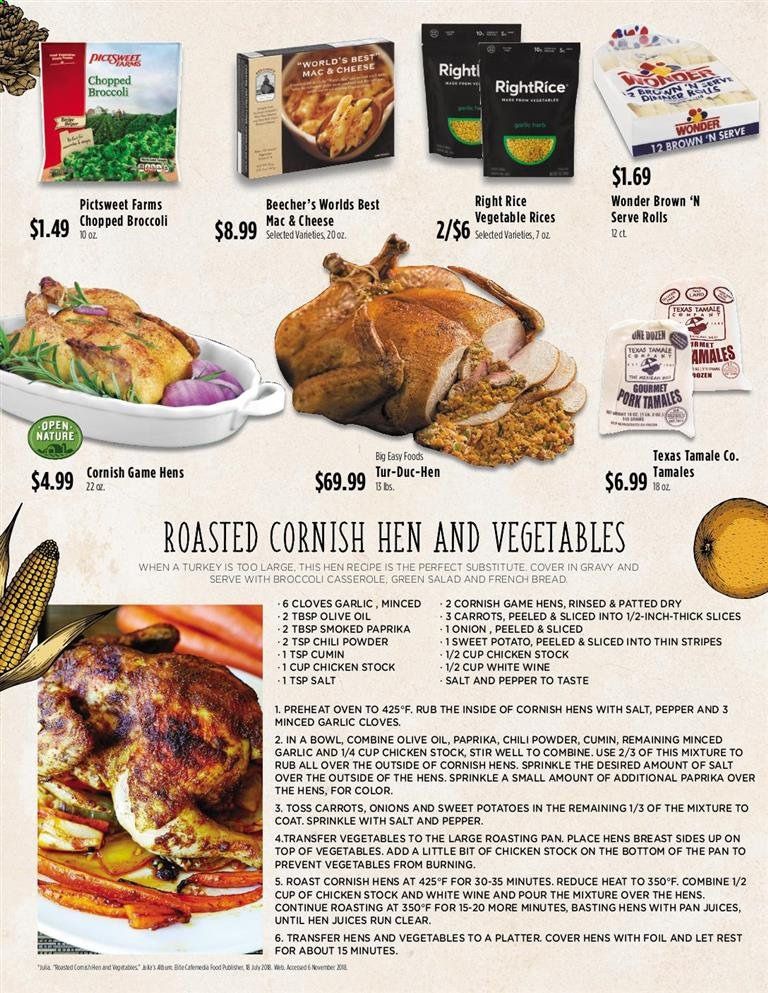 Market Street (NM, TX) Weekly Ad Flyer November 4 to November 25