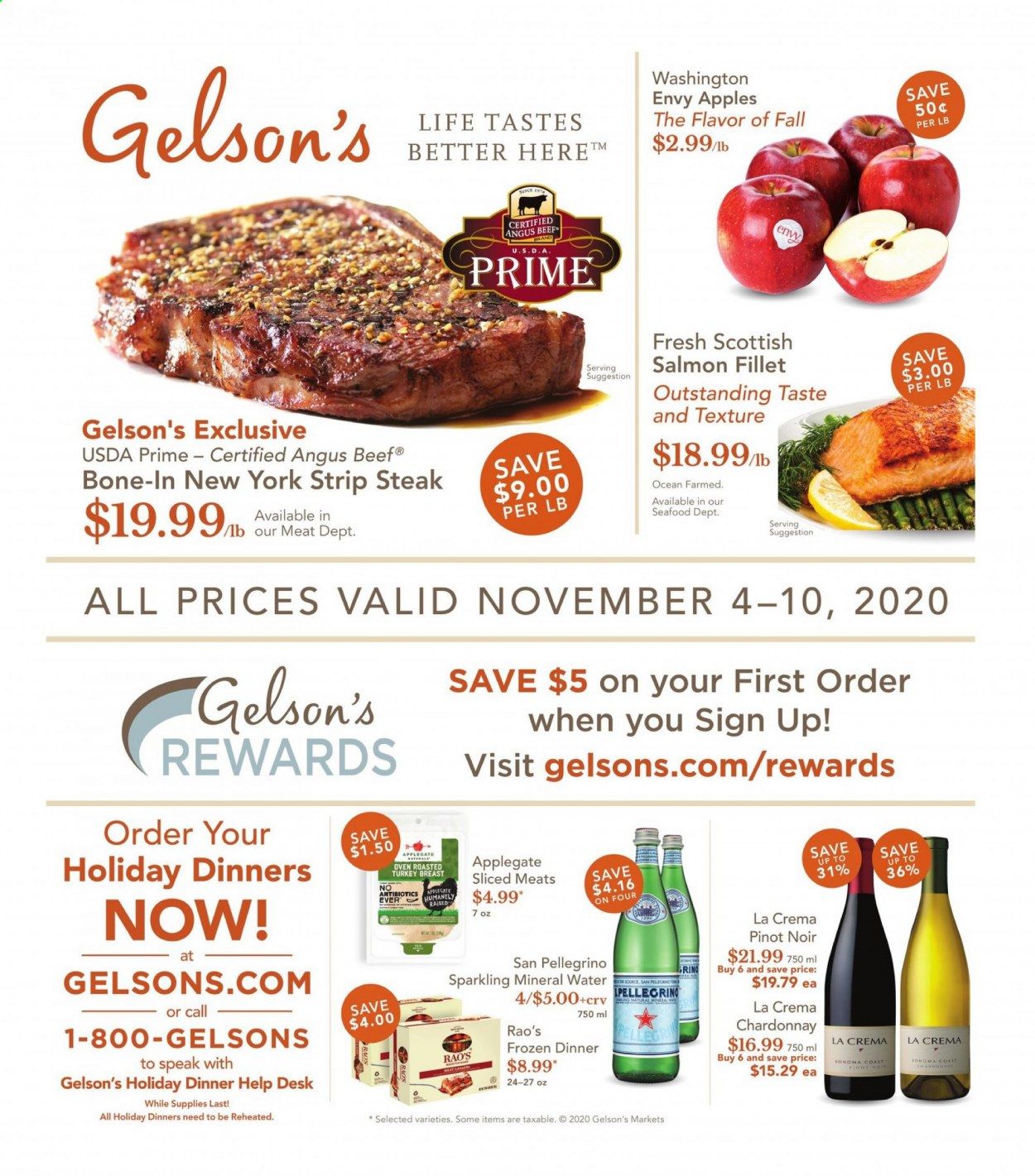 Gelson's Weekly Ad Flyer November 4 to November 10