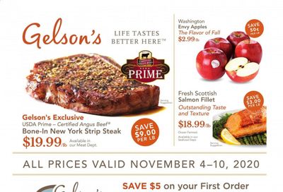 Gelson's Weekly Ad Flyer November 4 to November 10