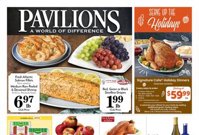 Pavilions (CA) Weekly Ad Flyer November 4 to November 10