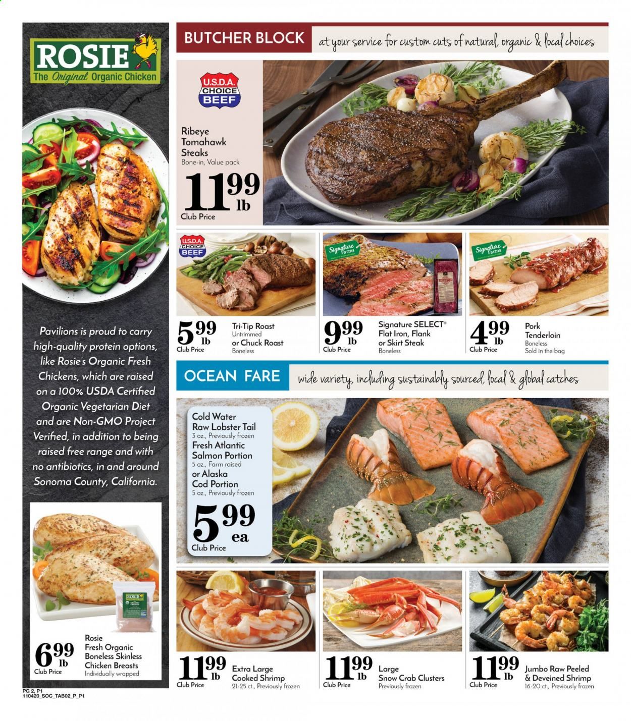Pavilions (CA) Weekly Ad Flyer November 4 to November 10