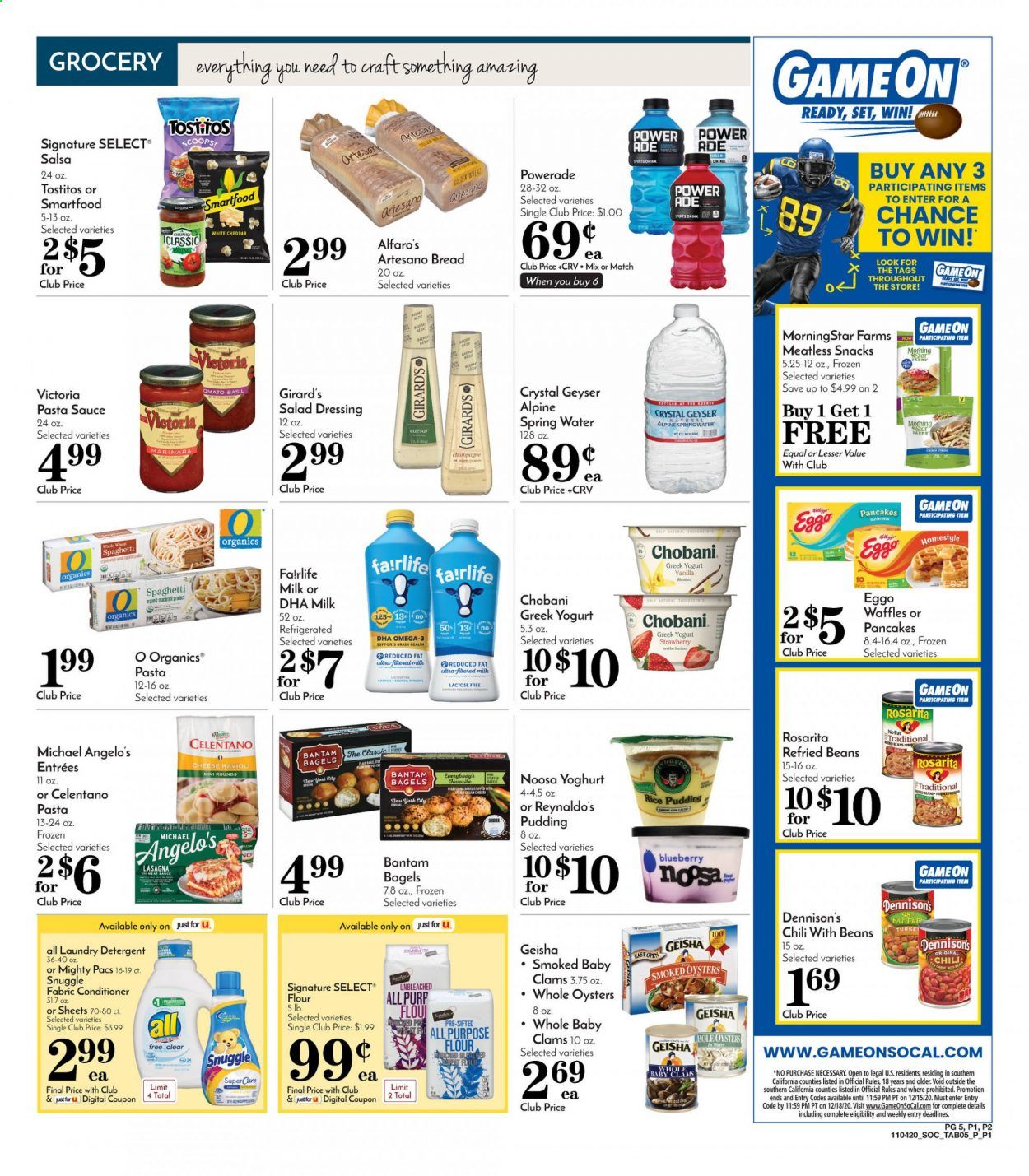 Pavilions (CA) Weekly Ad Flyer November 4 to November 10