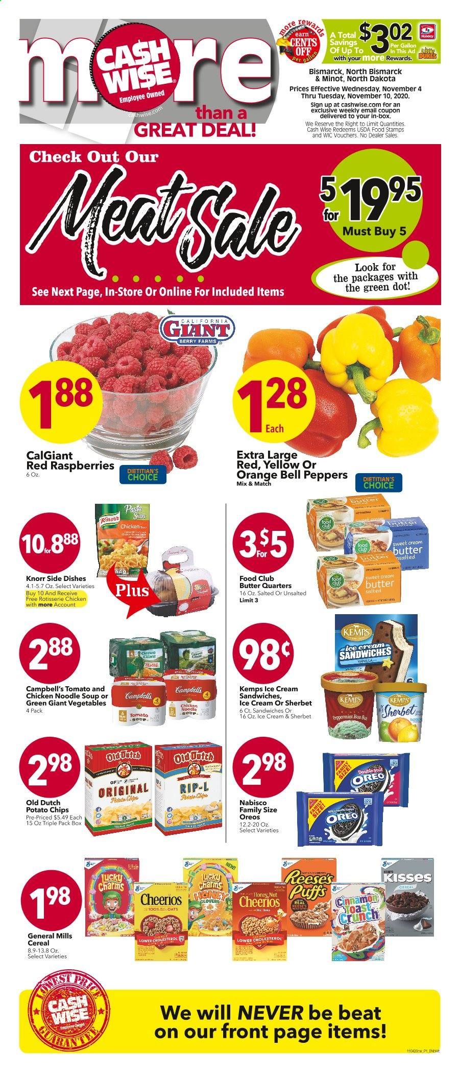 Cash Wise (MN, ND) Weekly Ad Flyer November 4 to November 10