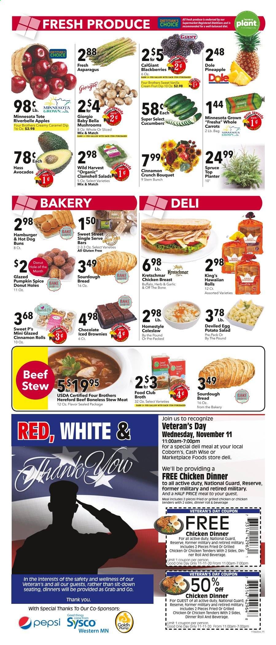Cash Wise (MN, ND) Weekly Ad Flyer November 4 to November 10