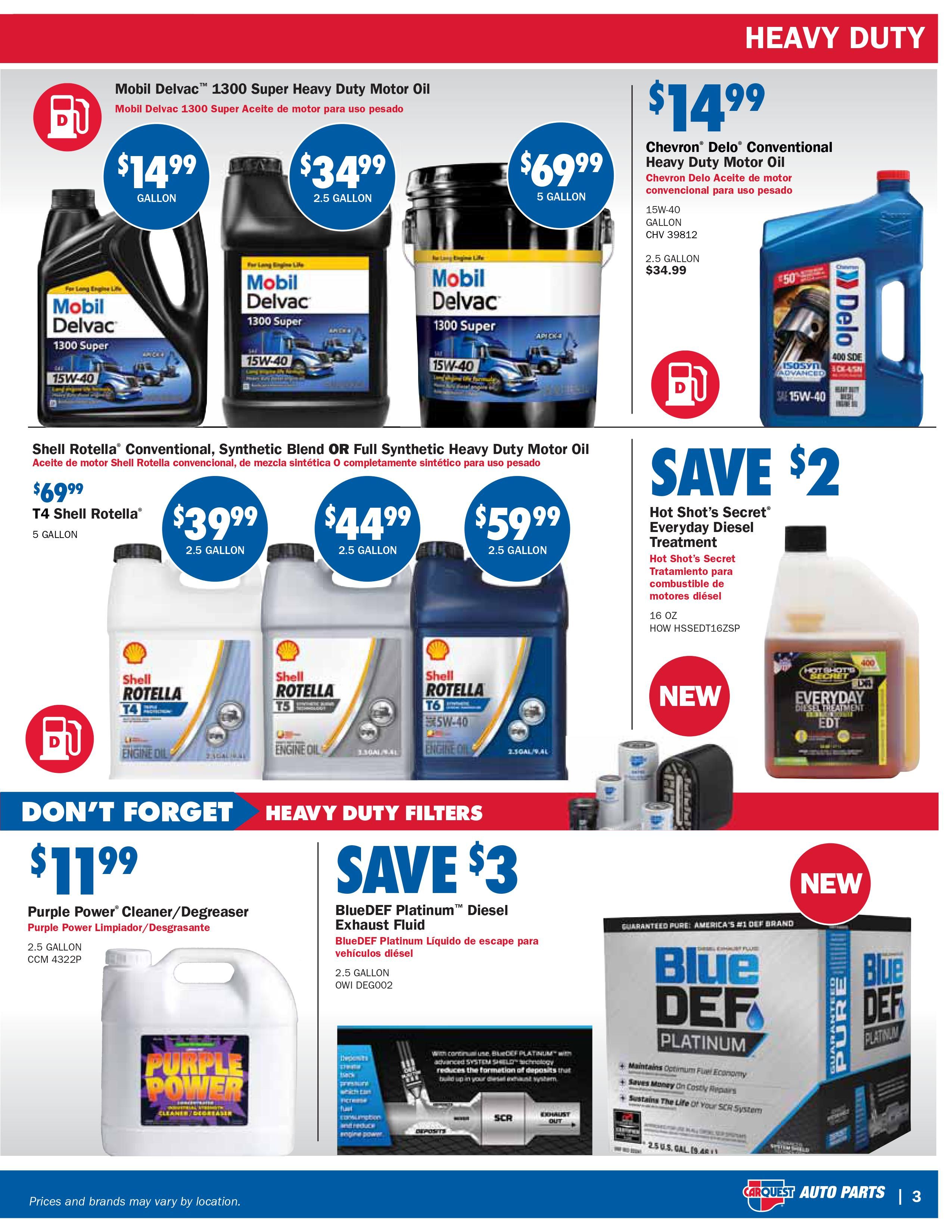 Carquest Auto Parts Monthly Ad Flyer October 29 to December 30, 2020