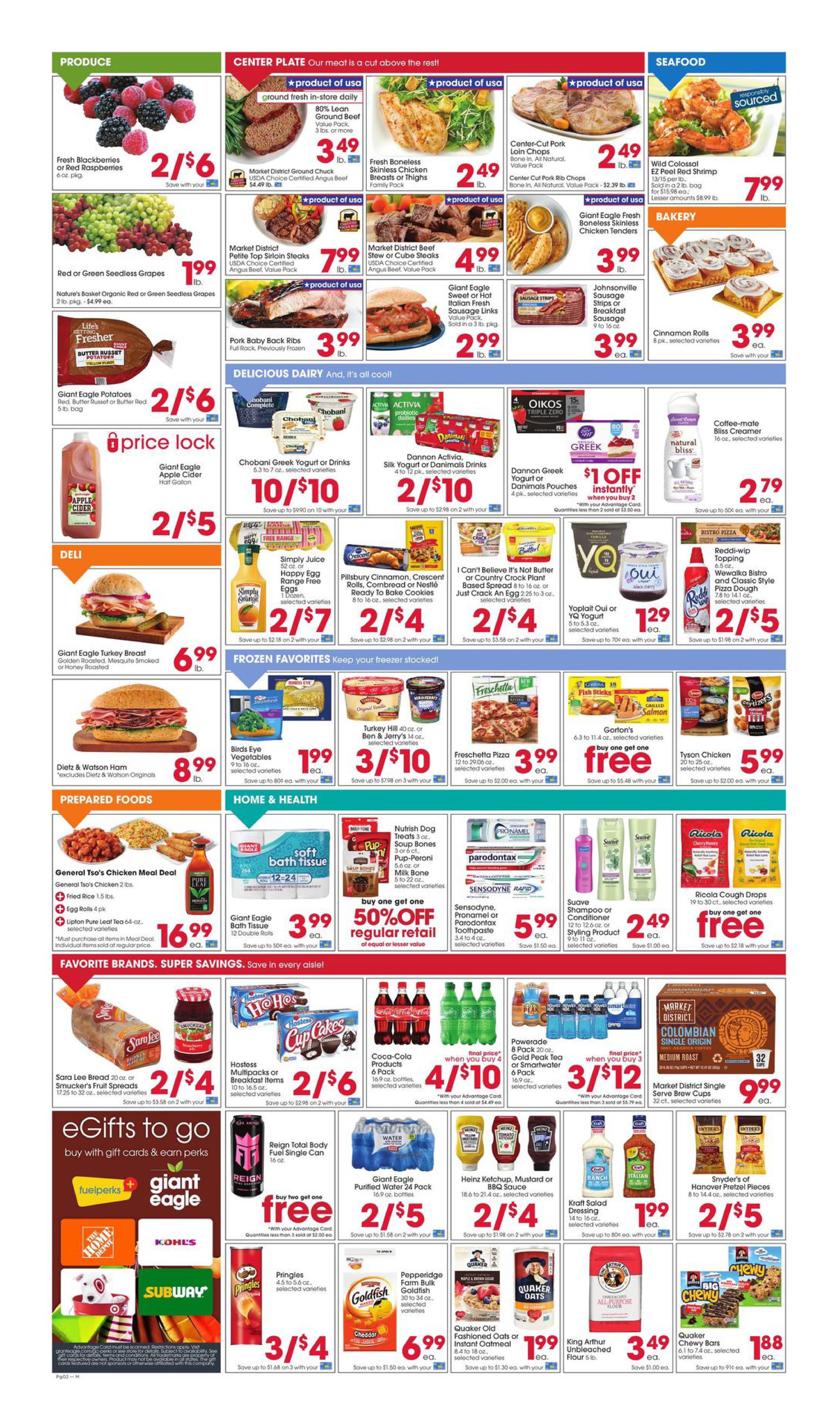 Giant Eagle Weekly Ad Flyer October 29 to November 4, 2020