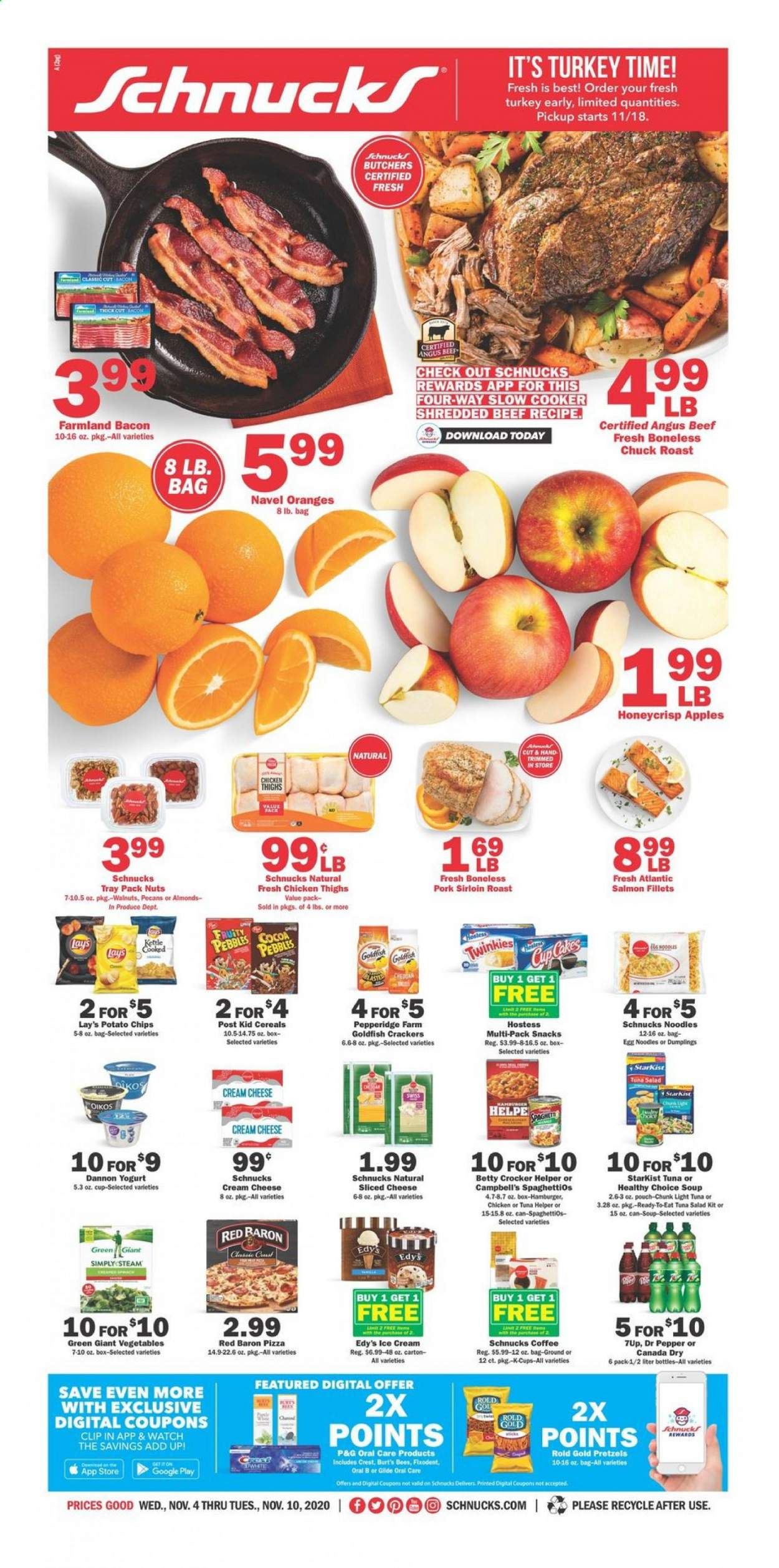 Schnucks (IA, IL, IN, MO, WI) Weekly Ad Flyer November 4 to November 10