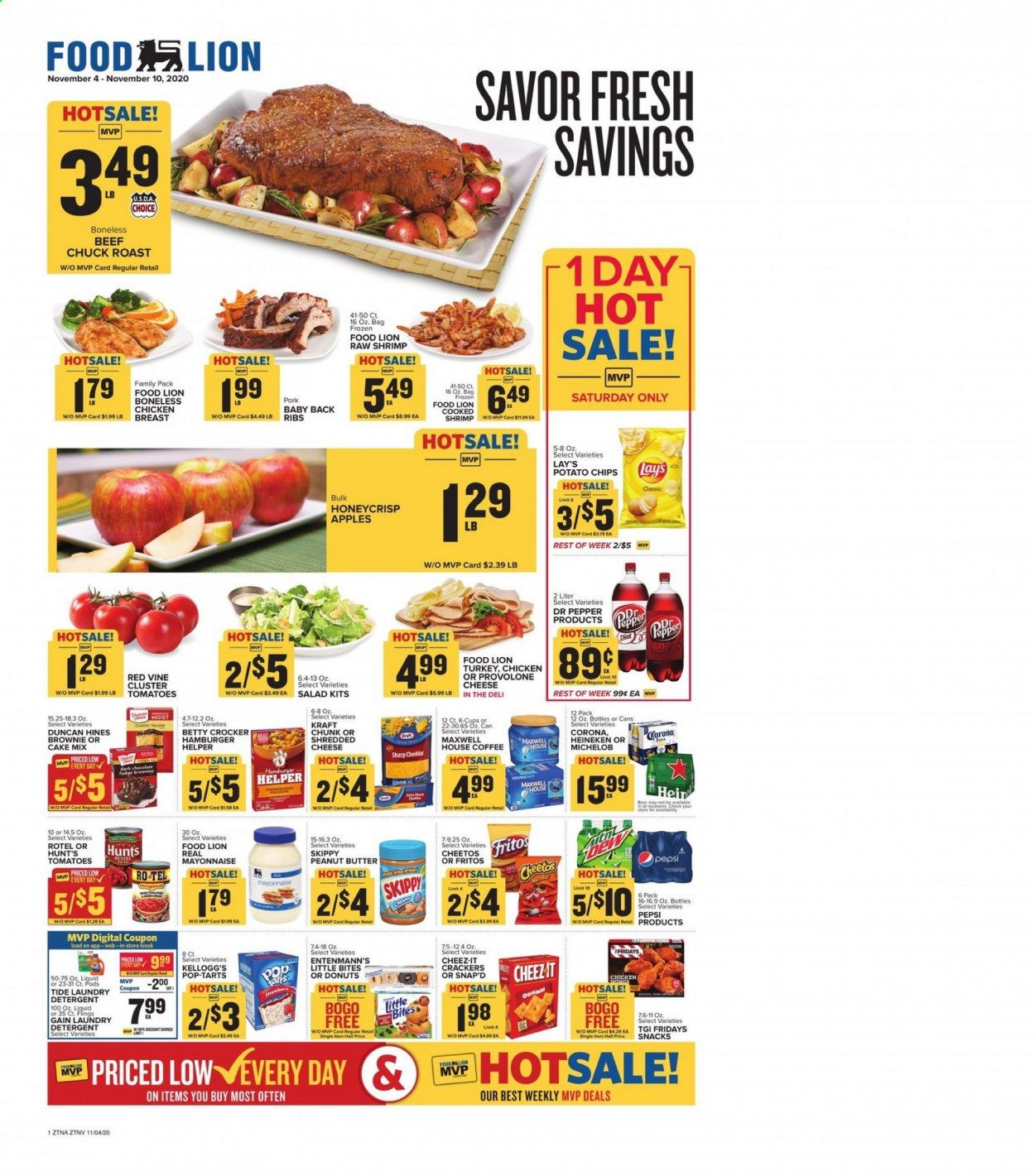 Food Lion (TN) Weekly Ad Flyer November 4 to November 10